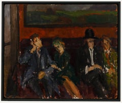 Circle of Ruskin Spear CBE RA (1911-1990) - Framed Oil, The Waiting Room