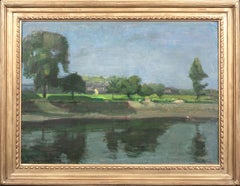 Antique Morning On The River Thames, Barnes, circa 1935