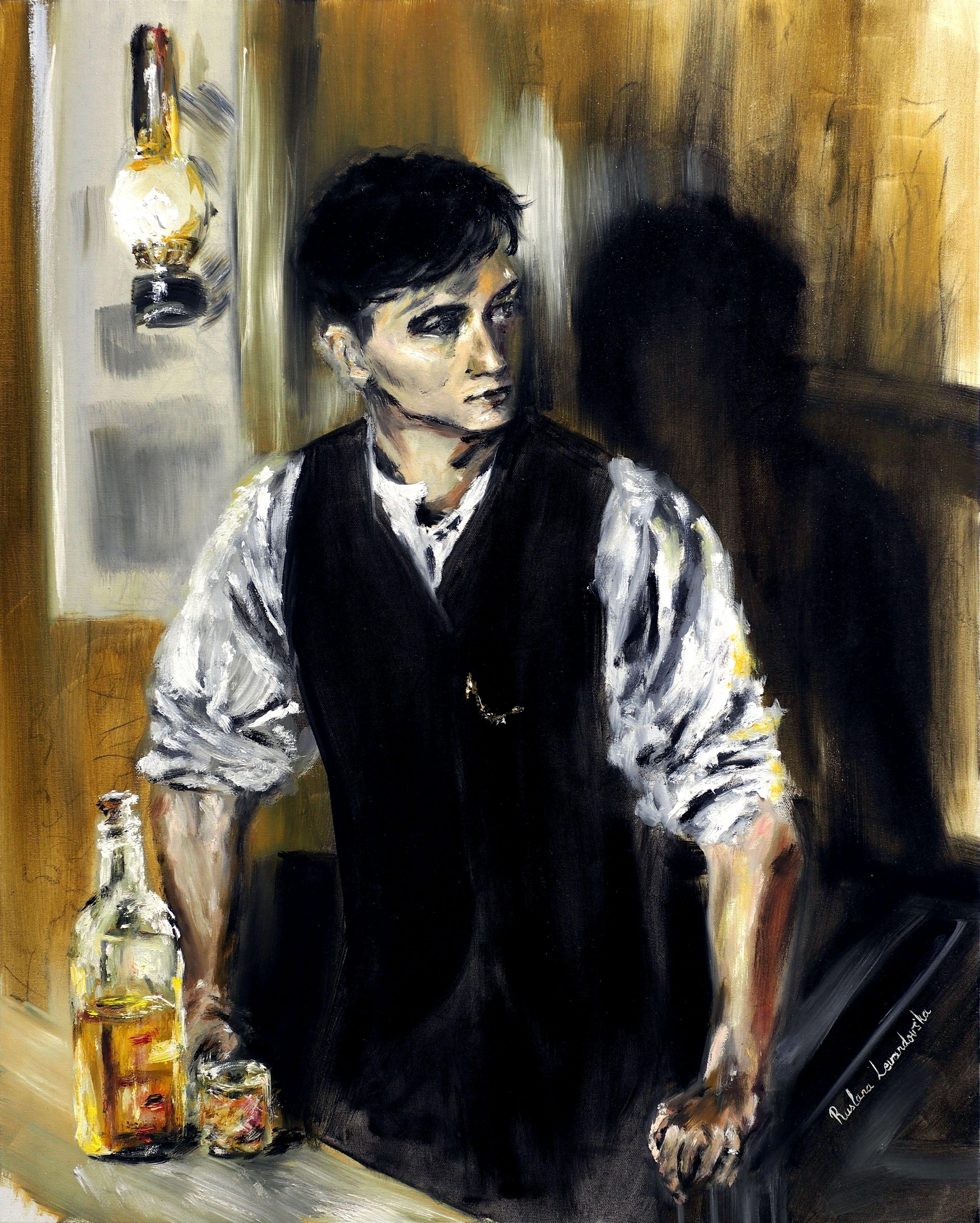 A glance at you, Painting, Oil on Canvas