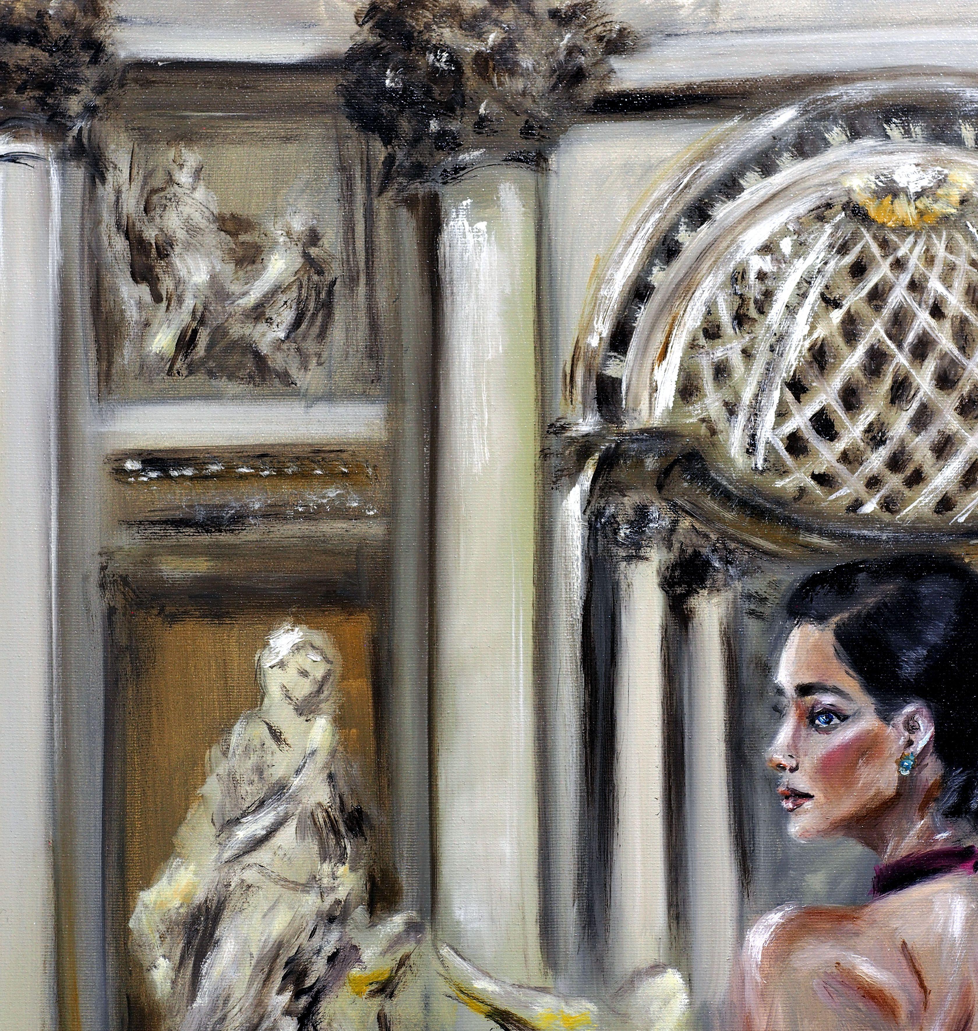 Fontana di Trevi, Pittura, Olio su tela 1
