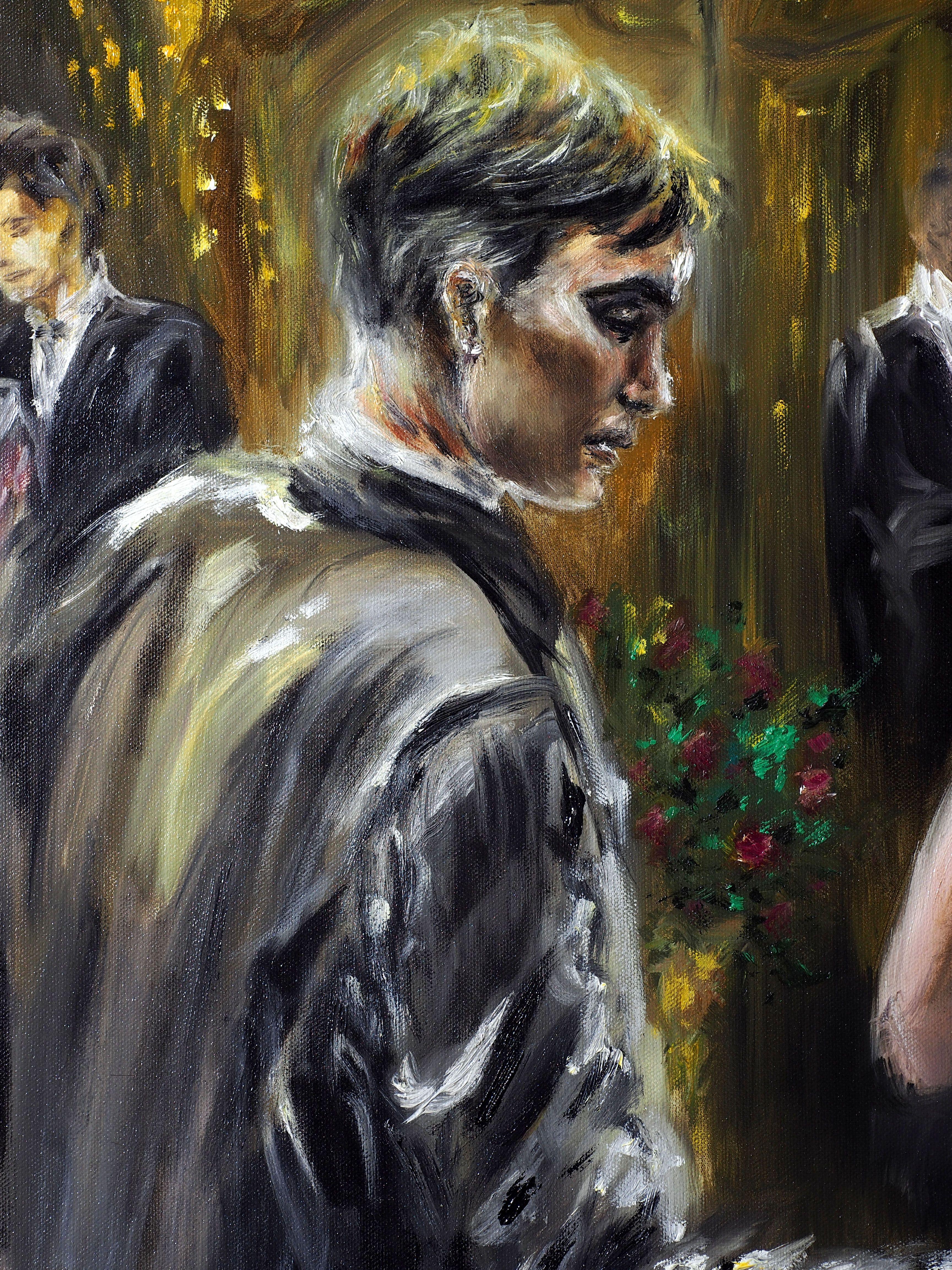 Silent Dreams, Painting, Oil on Canvas For Sale 1
