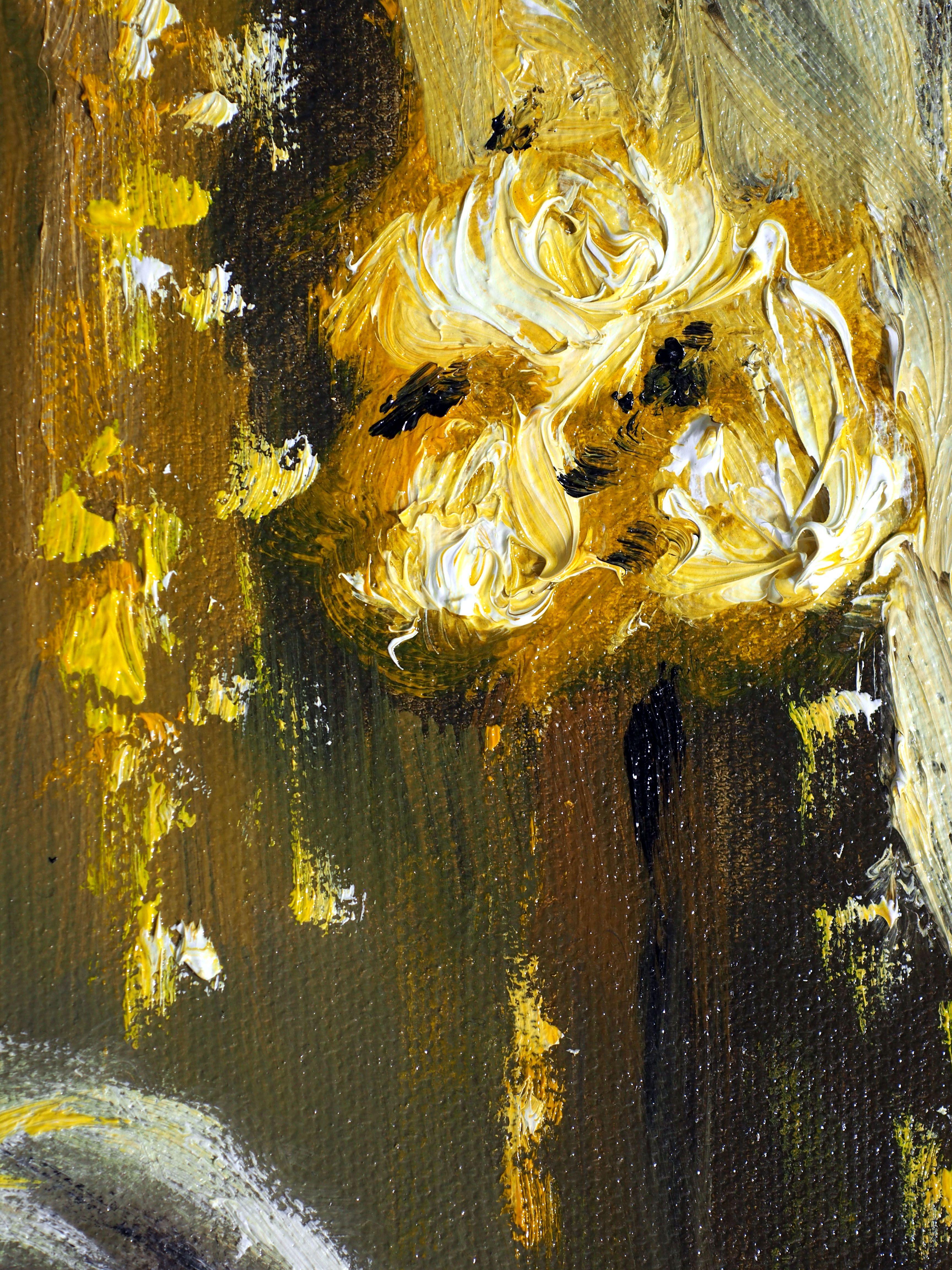 Silent Dreams, Painting, Oil on Canvas For Sale 3