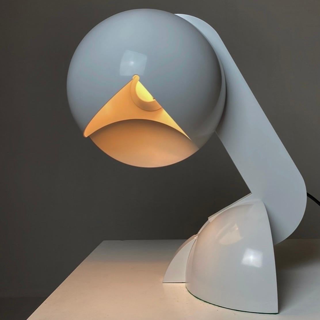 Ruspa Table Lamp by Gae Aulenti for Martinelli Luce, Italy 1970s For Sale 5