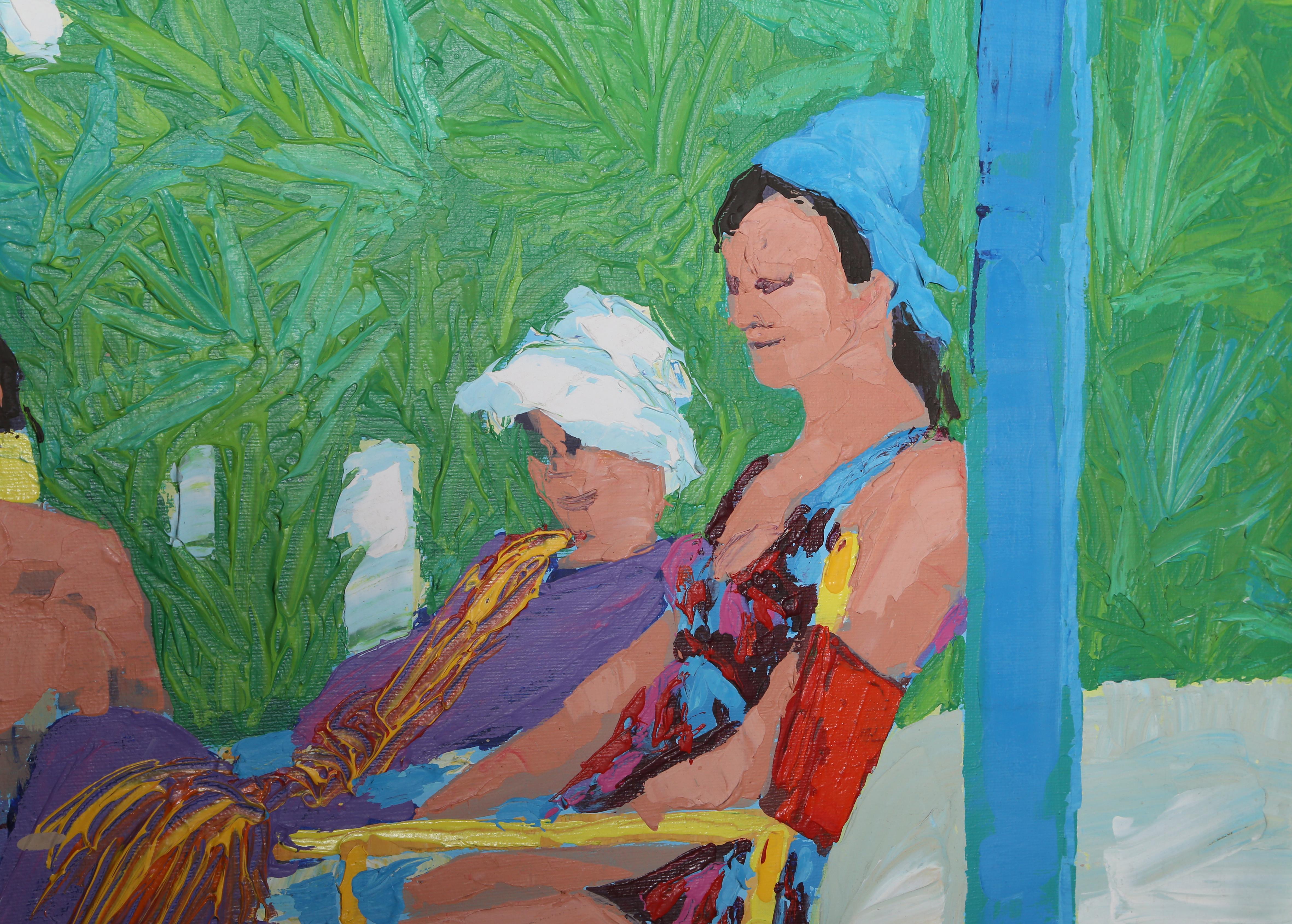 Tortolla, Pintura de Russ Elliott en venta 3