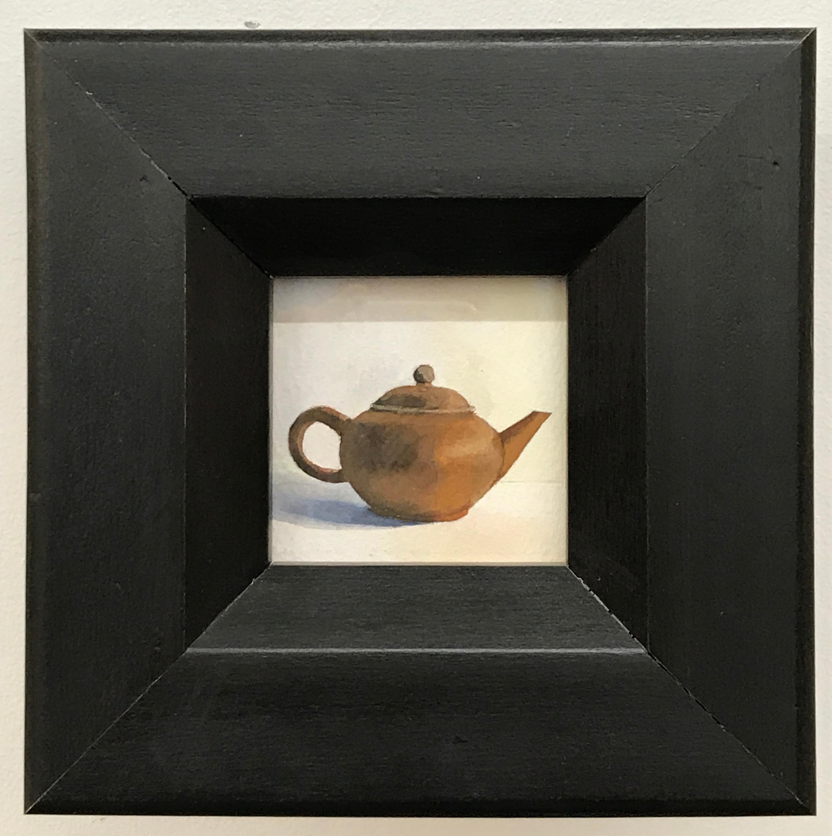 Russ Havard Still-Life Painting - Brown Teapot