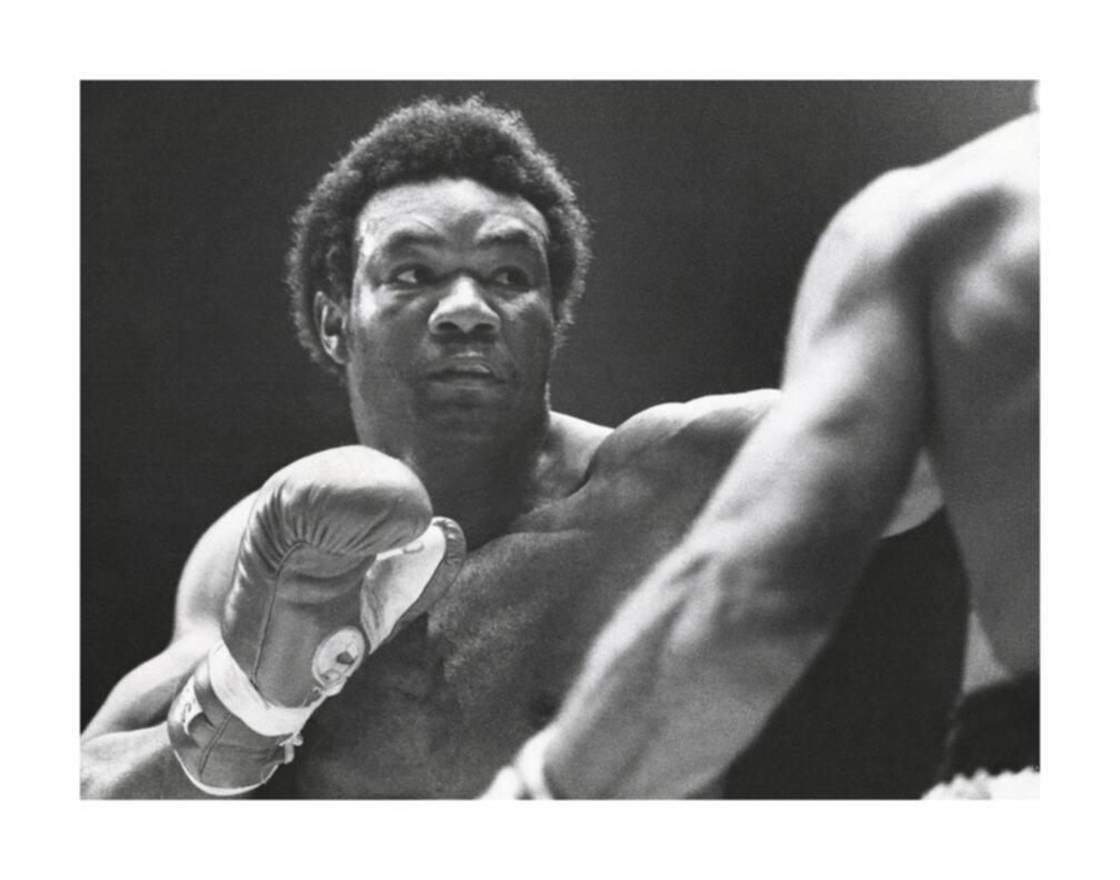 Russ Reed Portrait Photograph - George Foreman: Legendary Fighter