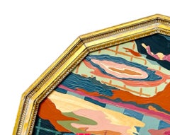 "Temporary Cure for Existential Dread No. 17" Contemporary Colorful Landscape