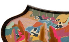 "Temporary Cure for Existential Dread No. 29" Contemporary Colorful Landscape