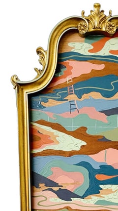 "Temporary Cure for Existential Dread No. 41" Contemporary Colorful Landscape