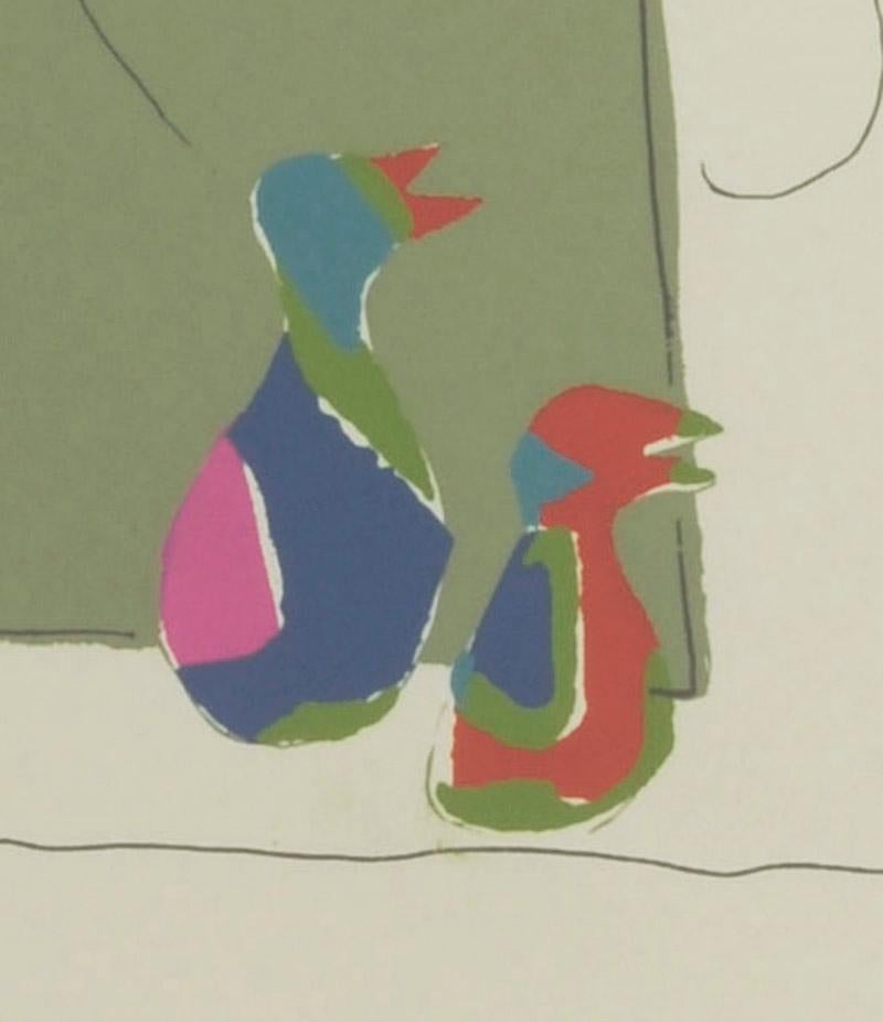 Things Kept
Color lithograph, 1970
Signed & titled in pencil (see photos)
Annotated: 