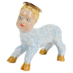 Russel Biles 'Mary Had a Little Lamb' Porcelain Figurine