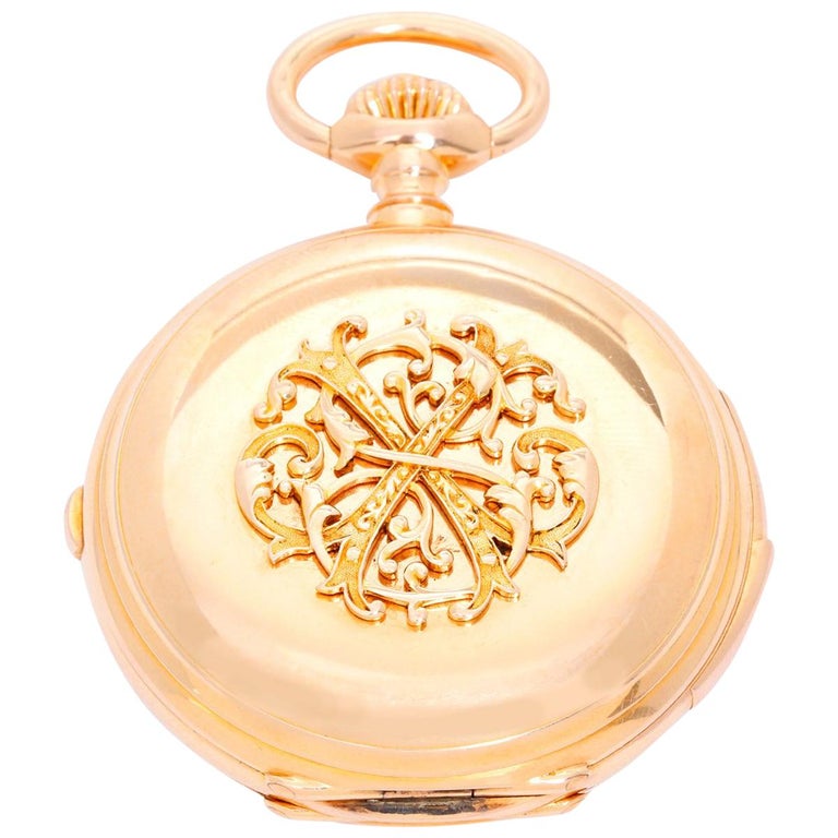 Russel And Fils Retailed By J F Bautte And Co Pocket Watch At 1stdibs