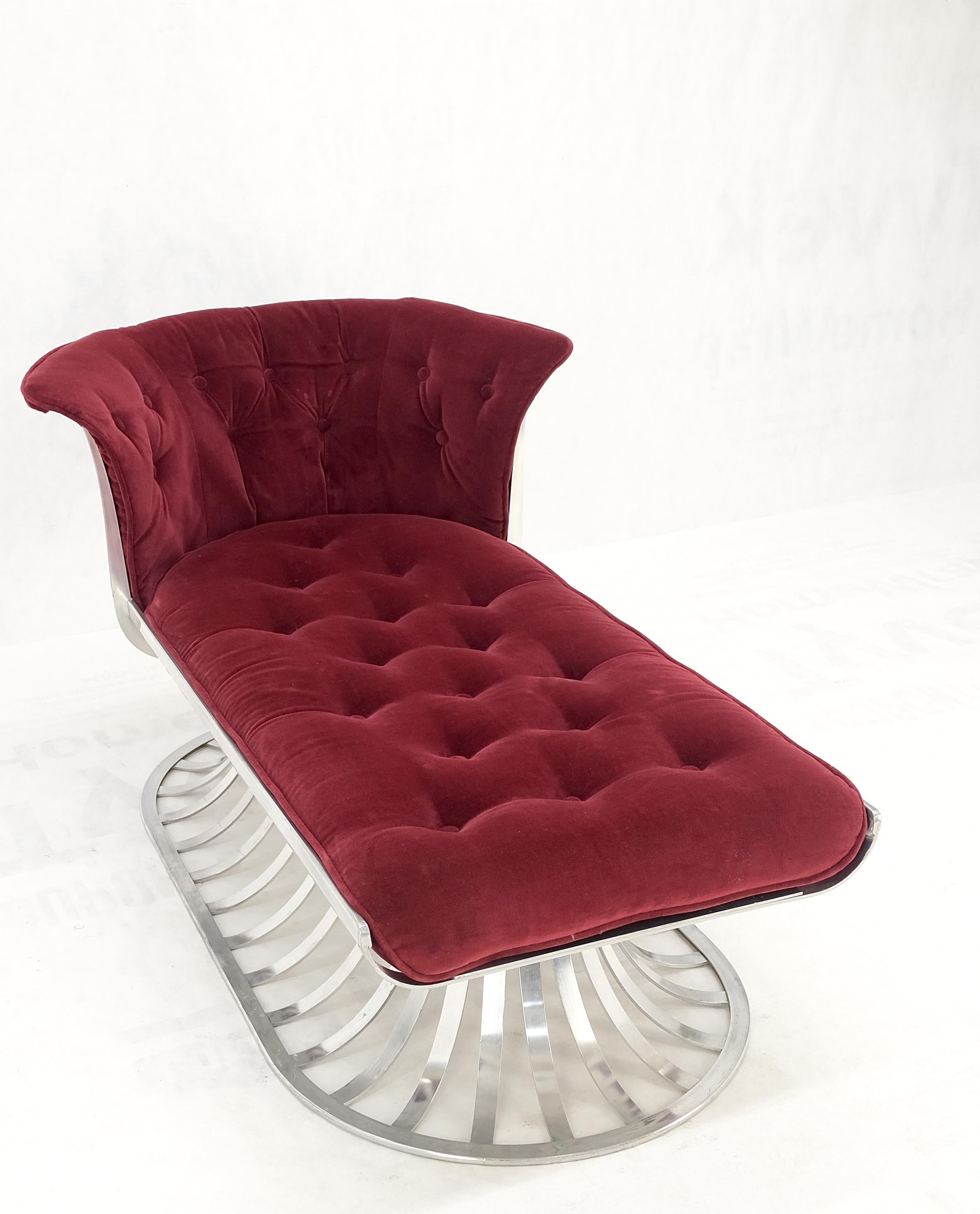 Russel Woodard fauteuil de salon en aluminium mi-siècle moderne couleur menthe ! en vente 4