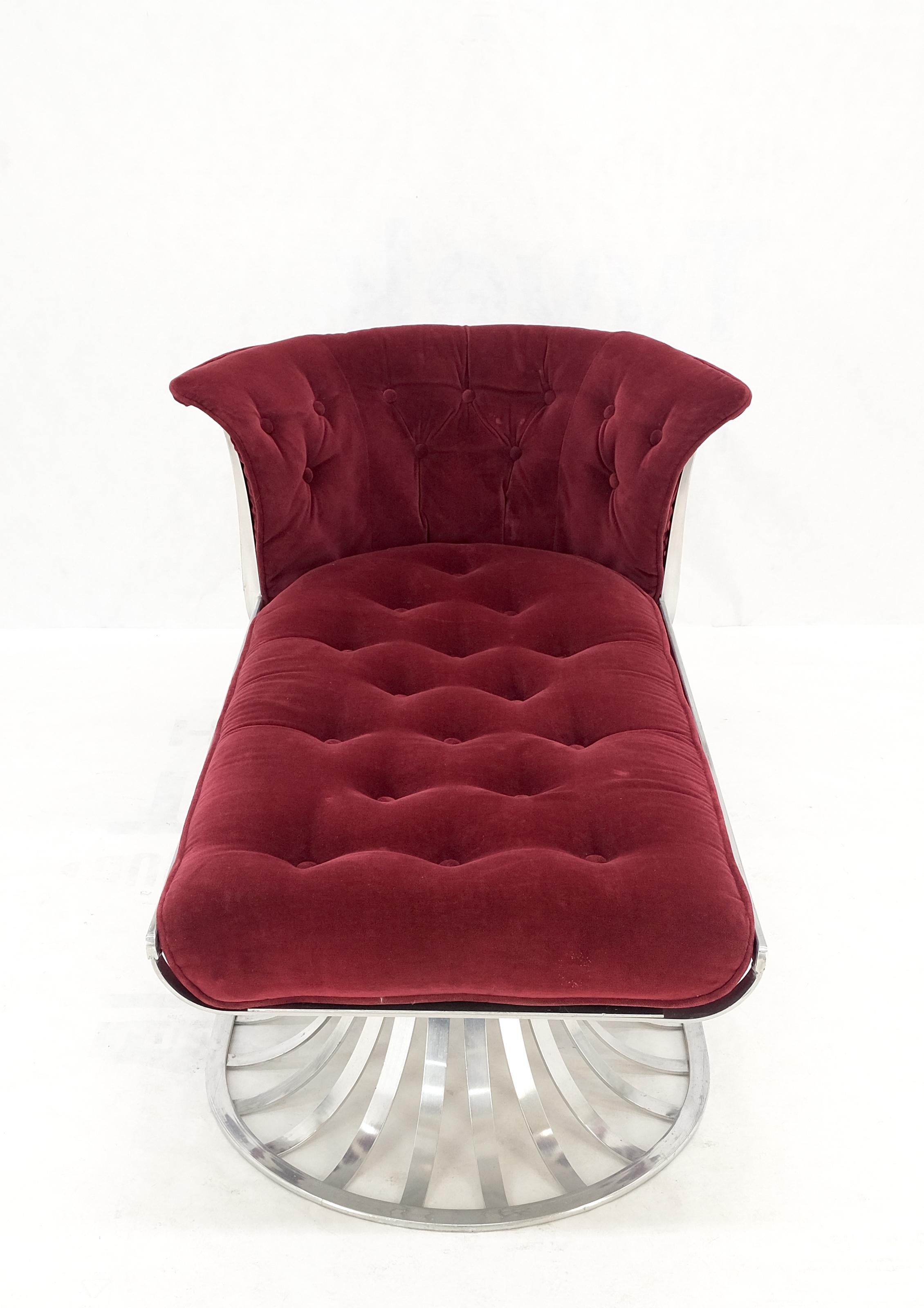 Russel Woodard fauteuil de salon en aluminium mi-siècle moderne couleur menthe ! en vente 5