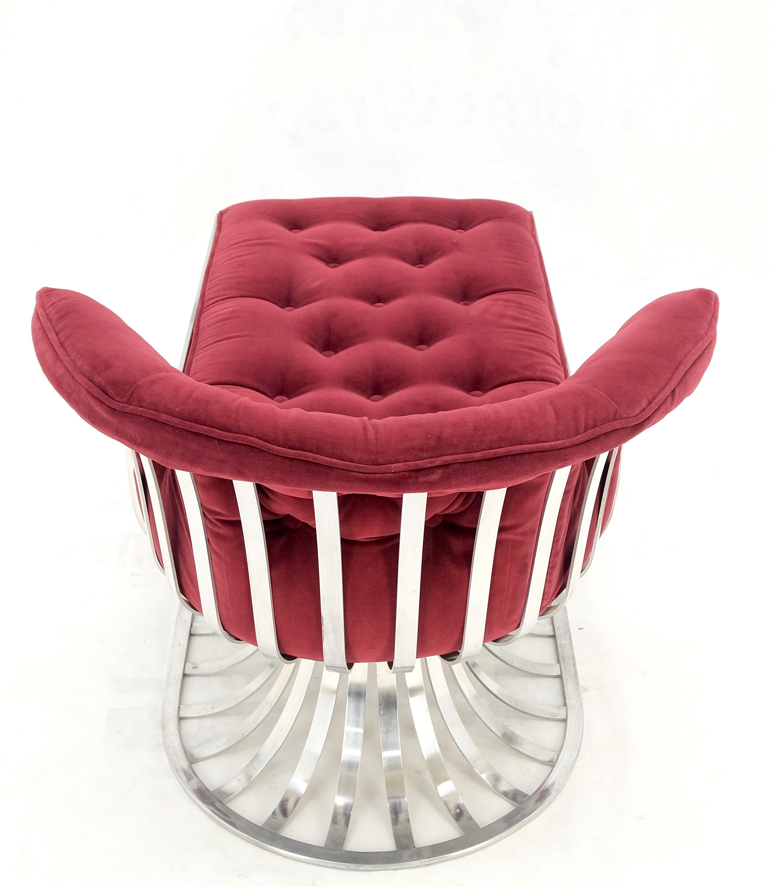 Russel Woodard fauteuil de salon en aluminium mi-siècle moderne couleur menthe ! en vente 10