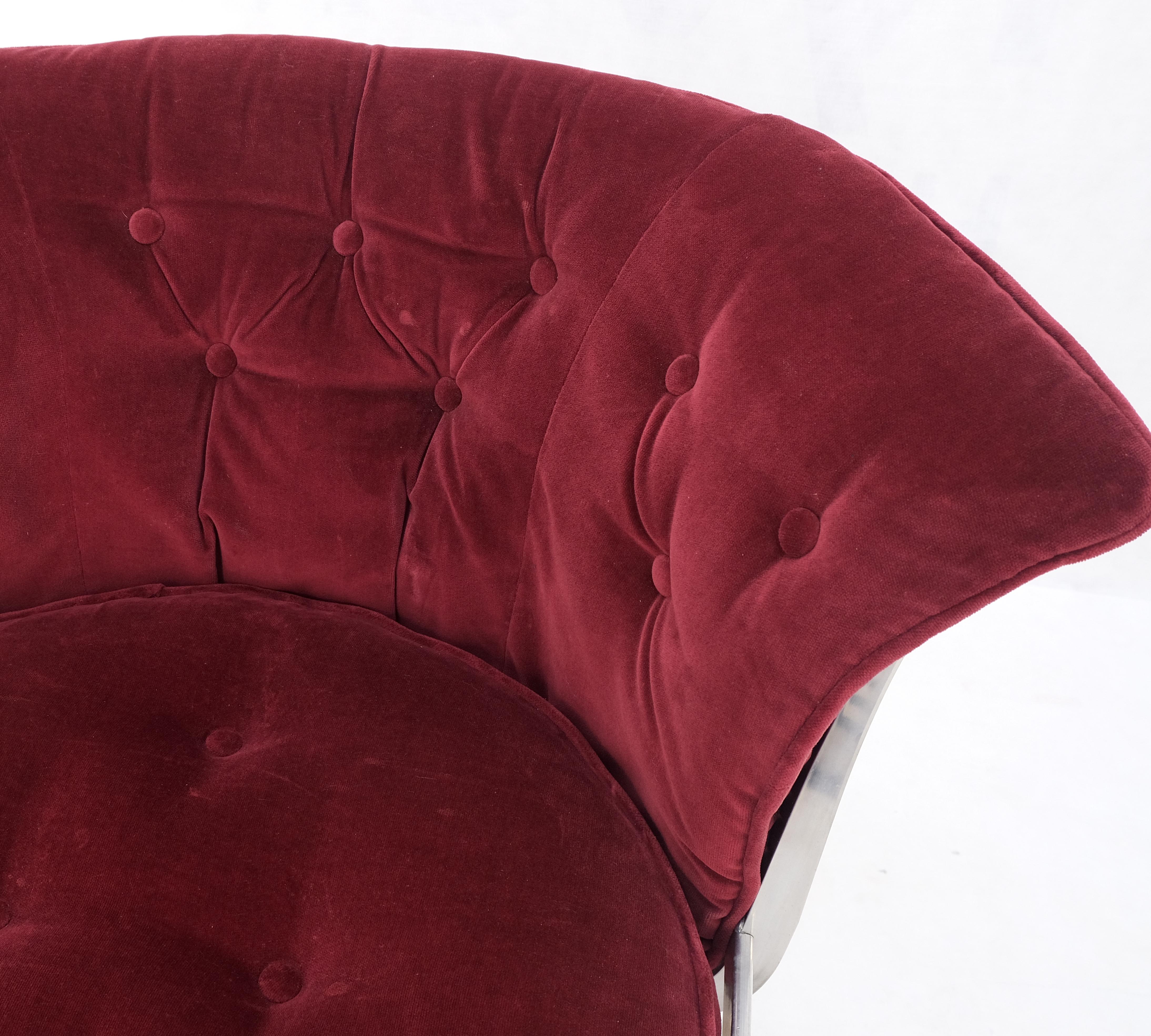 Américain Russel Woodard fauteuil de salon en aluminium mi-siècle moderne couleur menthe ! en vente