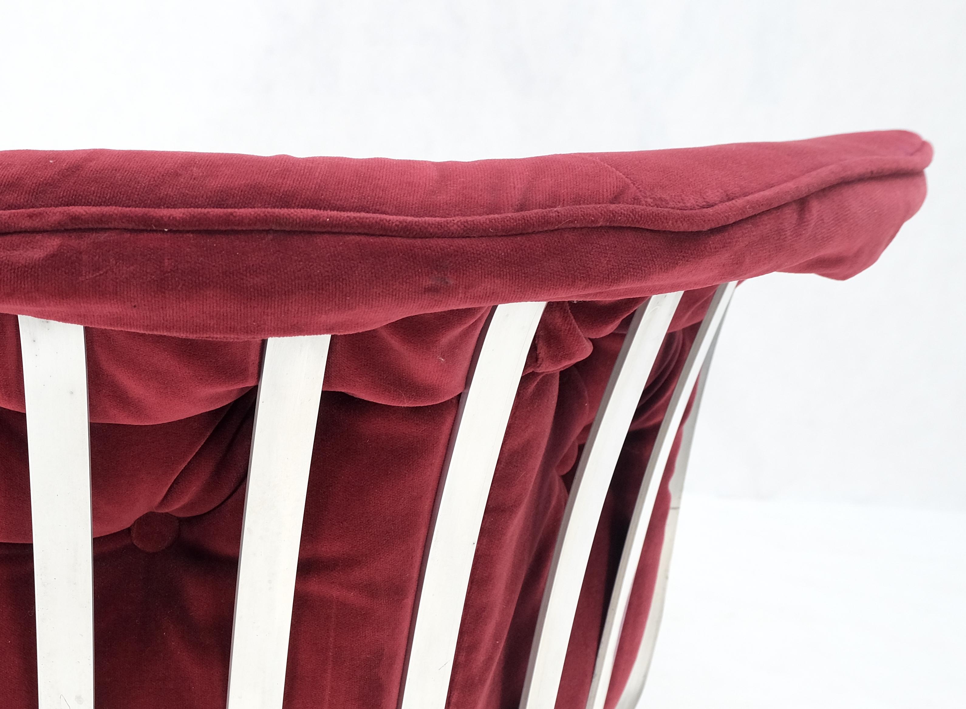 Russel Woodard fauteuil de salon en aluminium mi-siècle moderne couleur menthe ! en vente 2