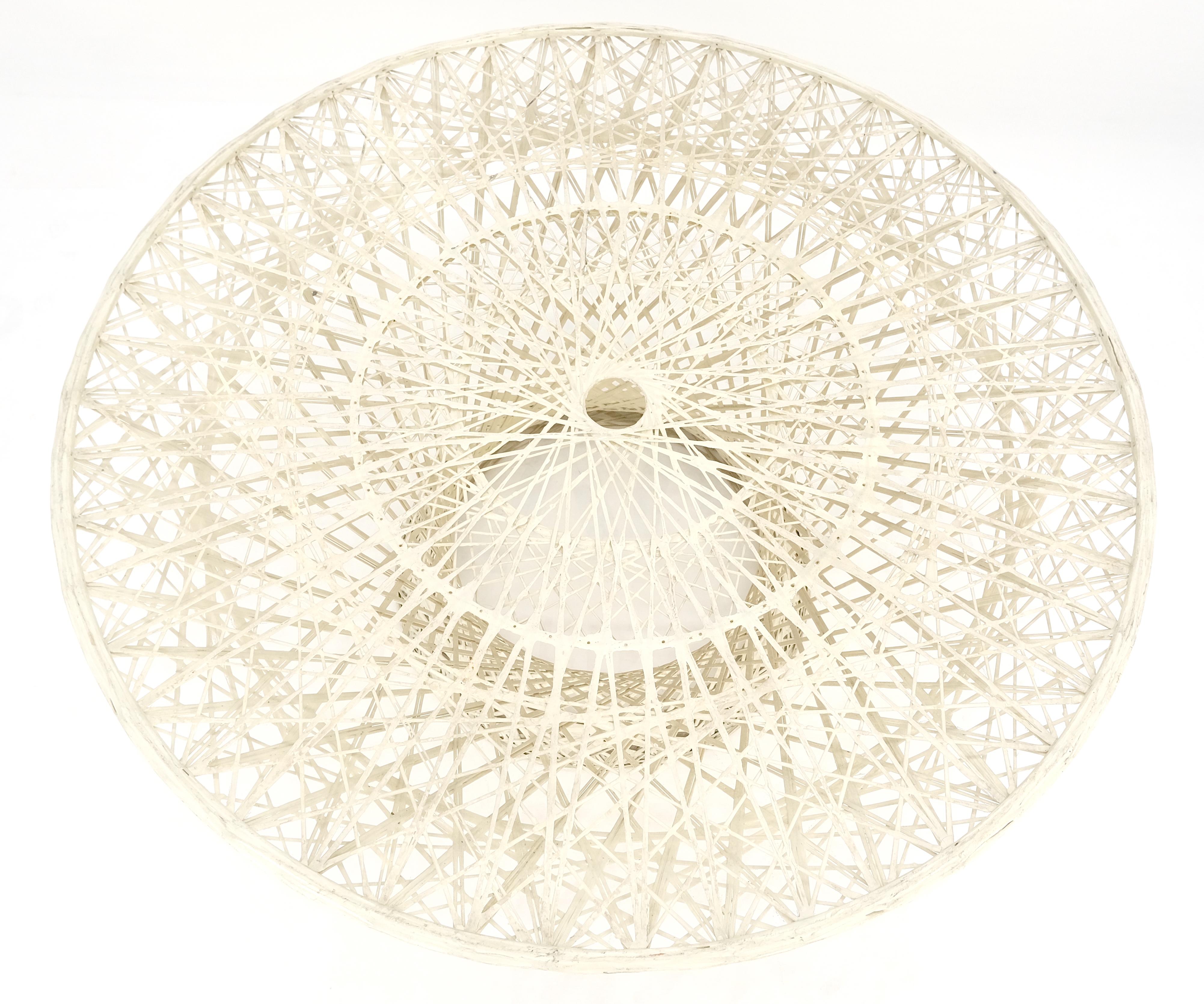 Russel Woodard Spun Fiberglass Glass Top 44
