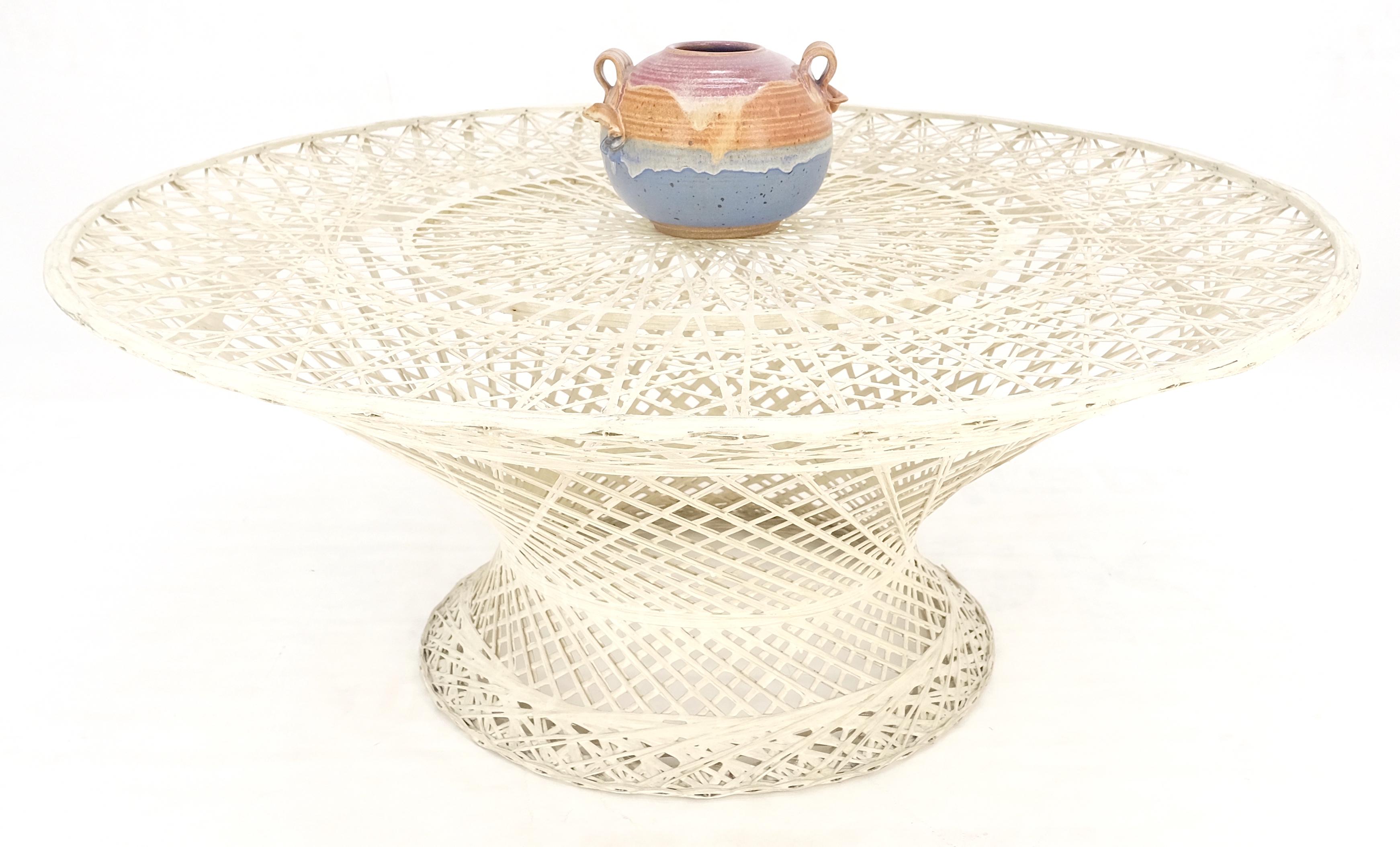 Russel Woodard Spun Fiberglass Glass Top 44
