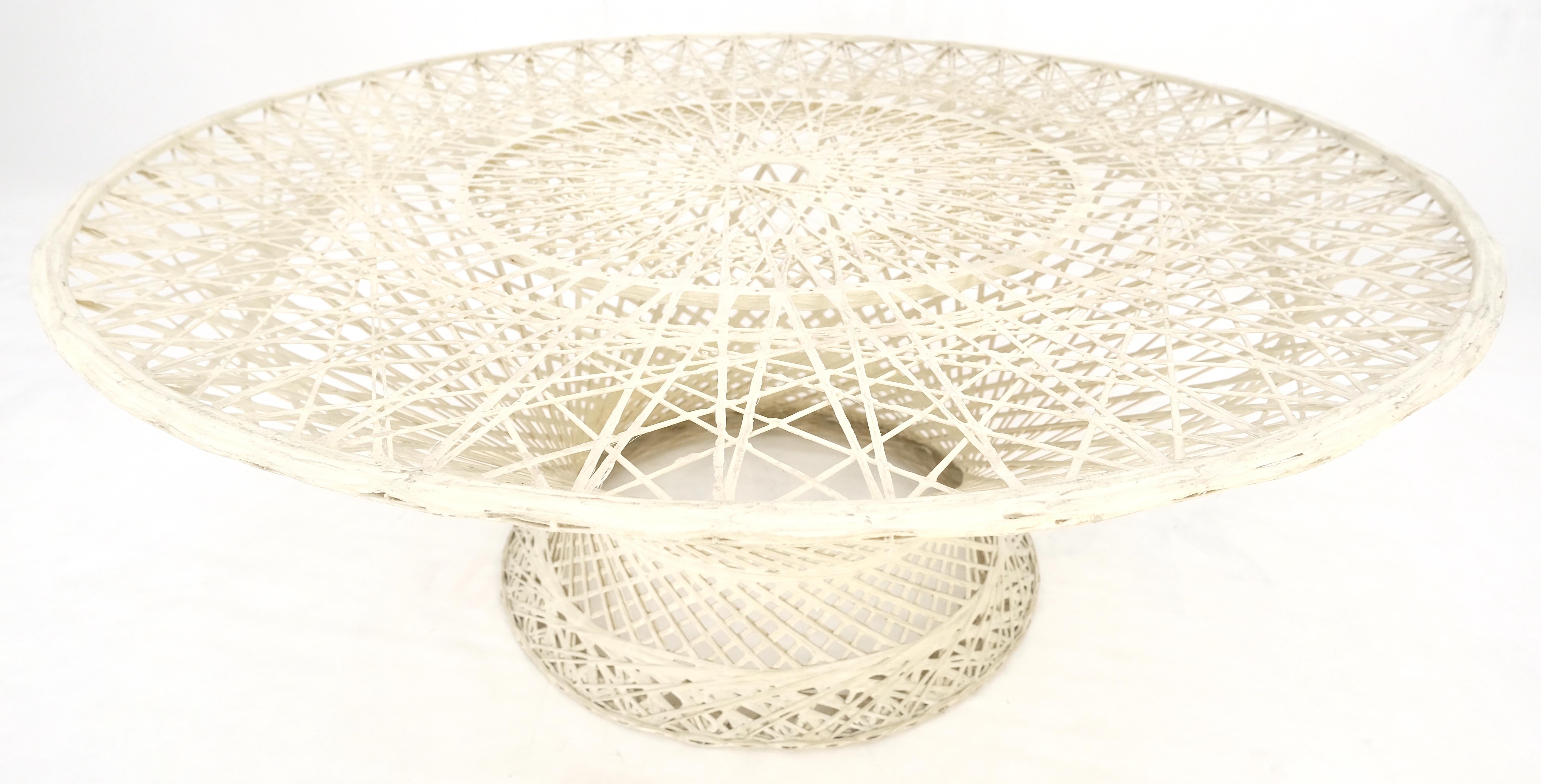 Russel Woodard Spun Fiberglass Glass Top 44