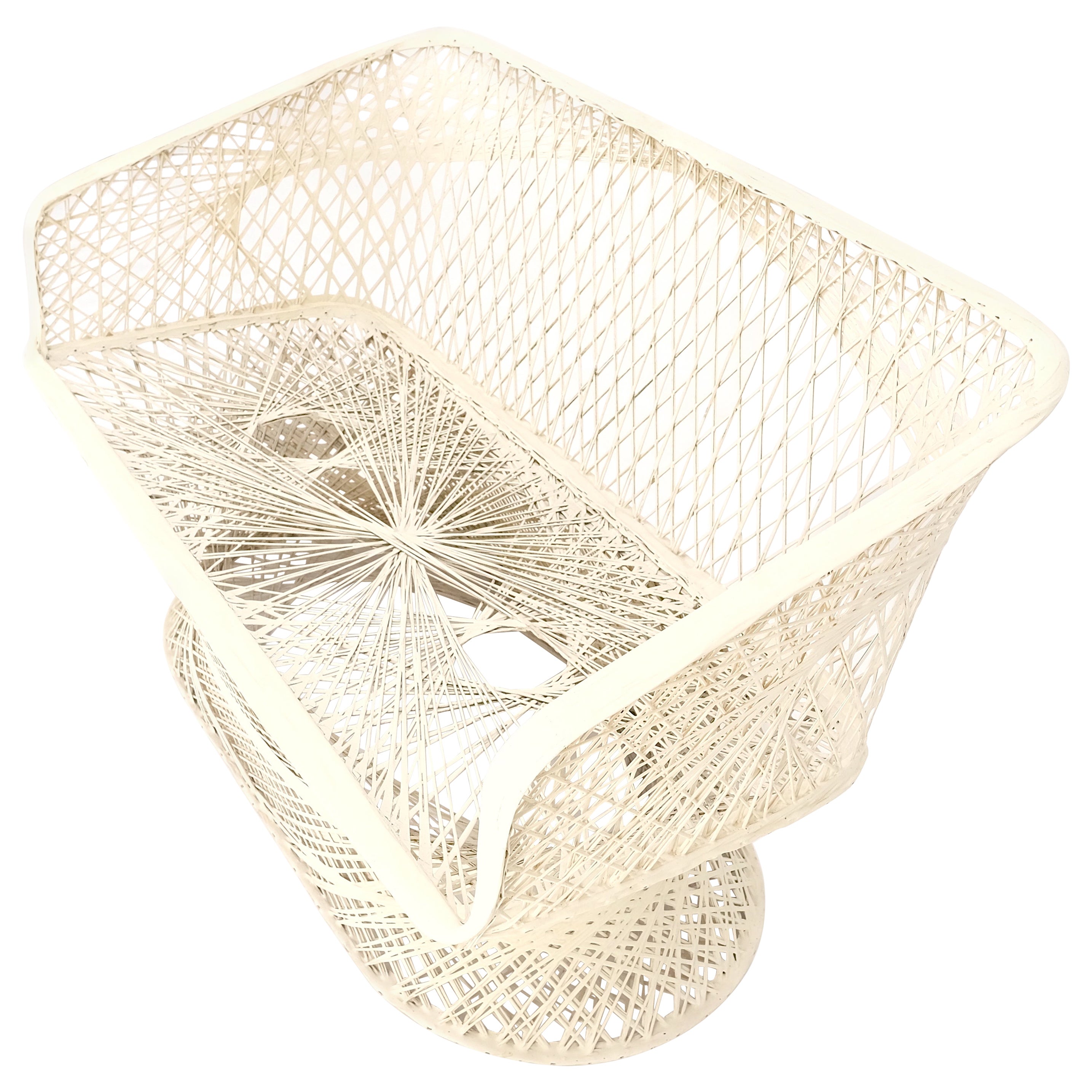 Cadre de canapé d'extérieur en fibre de verre filée Russel Woodard, mi-siècle moderne