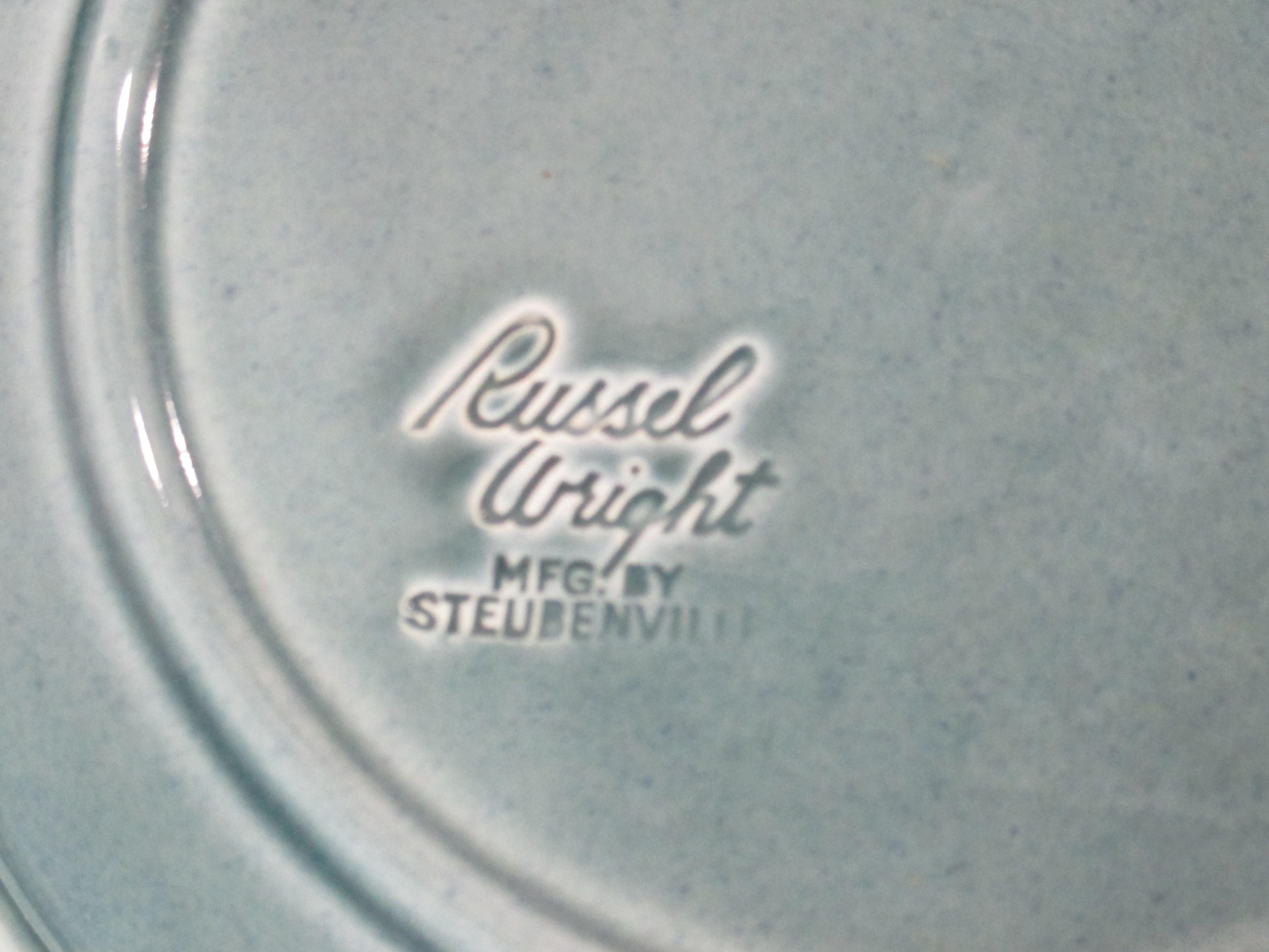 Russel Wright American Modern 42 Piece Dinner Ware Set with Serving Pcs. 9