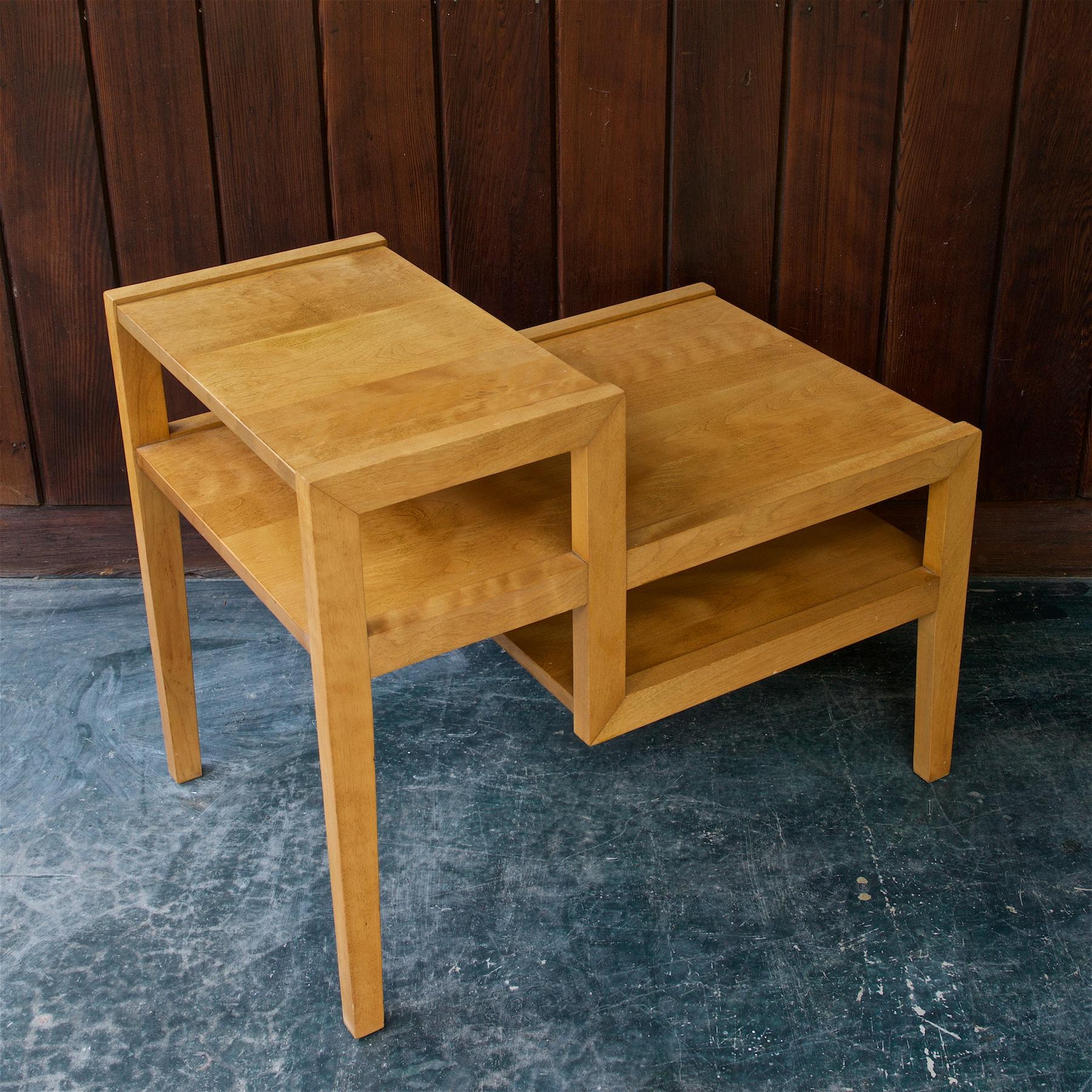 russel wright end tables