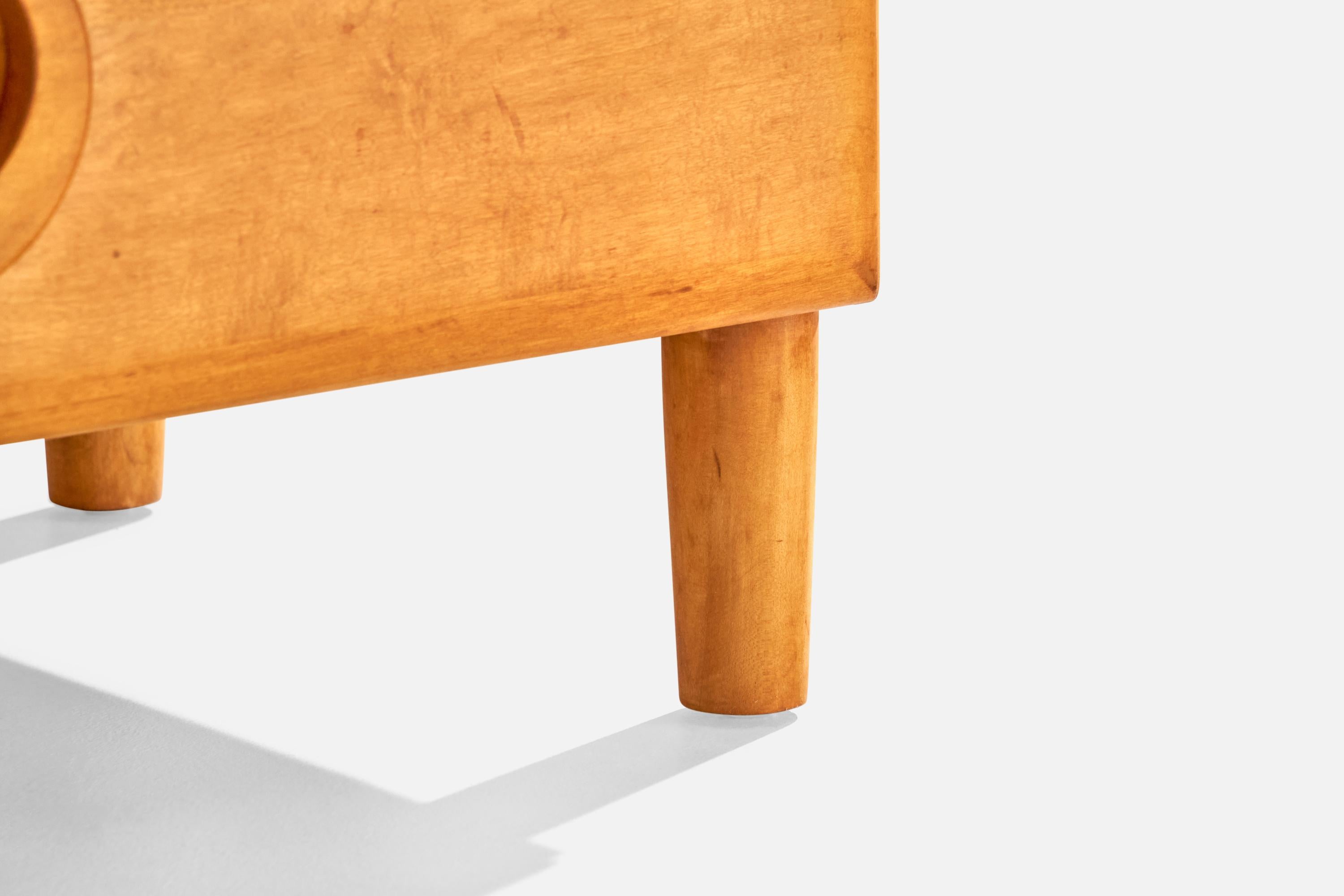 Milieu du XXe siècle Russel Wright, commode en érable, États-Unis, années 1950 en vente