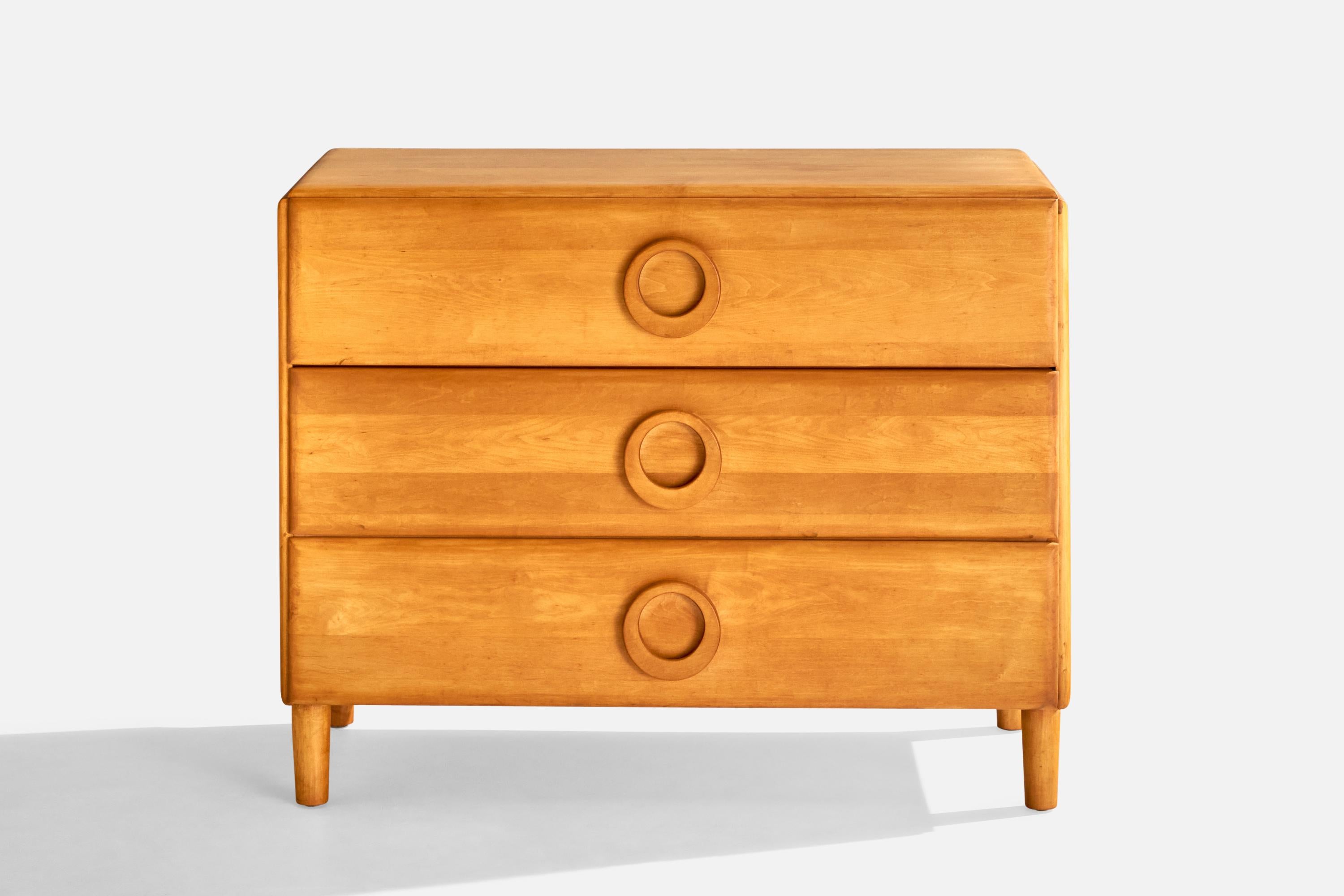 Russel Wright, Chests of Drawers, Maple, USA, 1950s For Sale 1