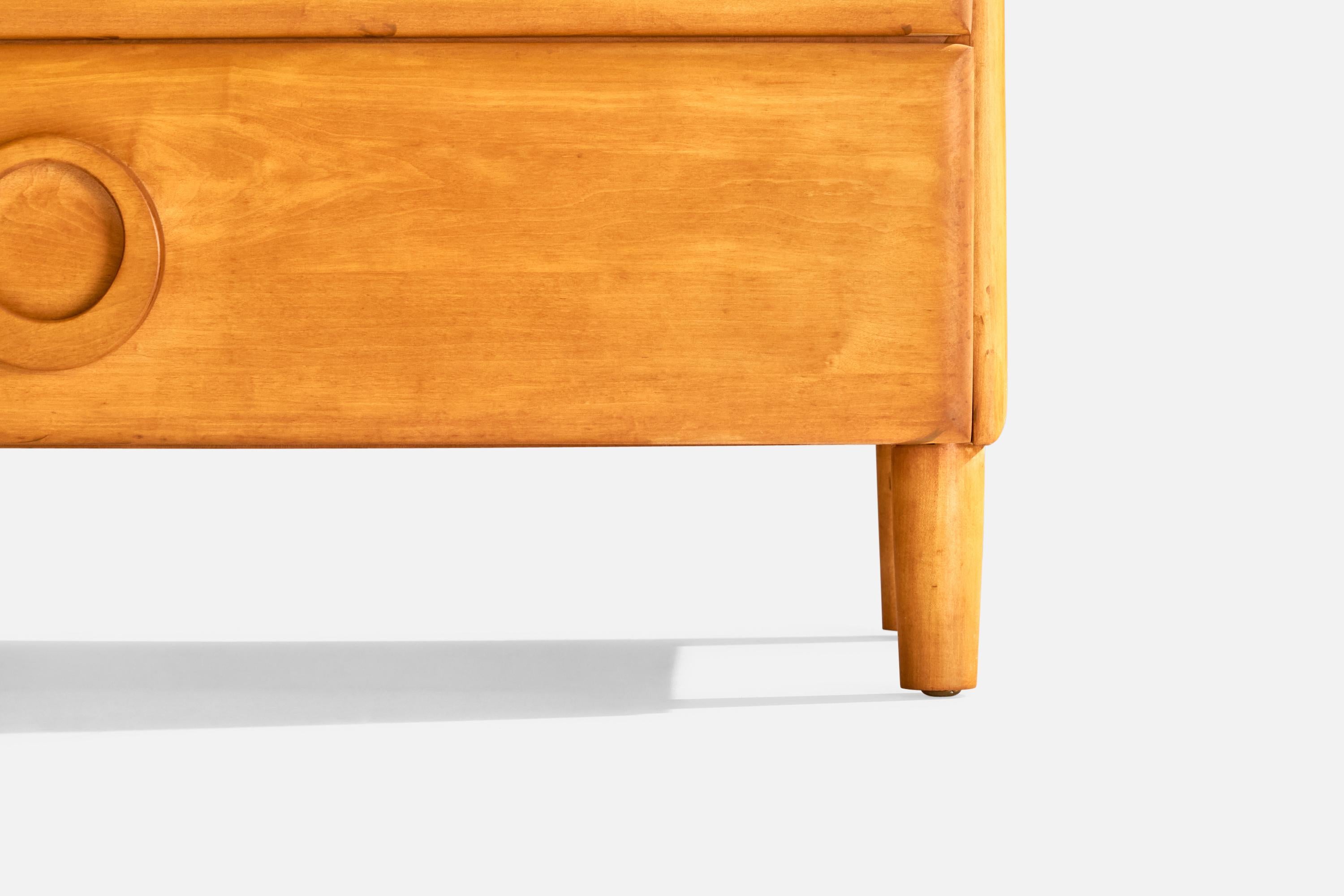 Russel Wright, Chests of Drawers, Maple, USA, 1950s For Sale 3