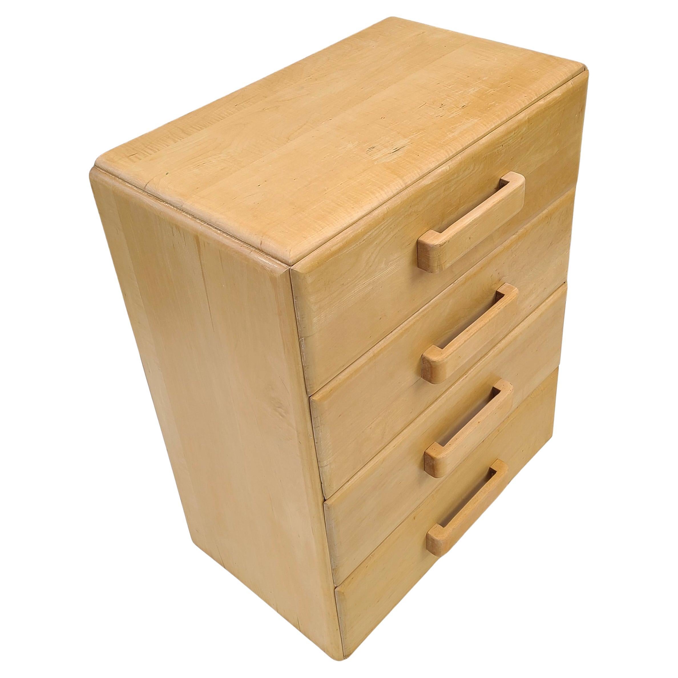 Russel Wright Conant Ball 4 drawer dresser For Sale 6