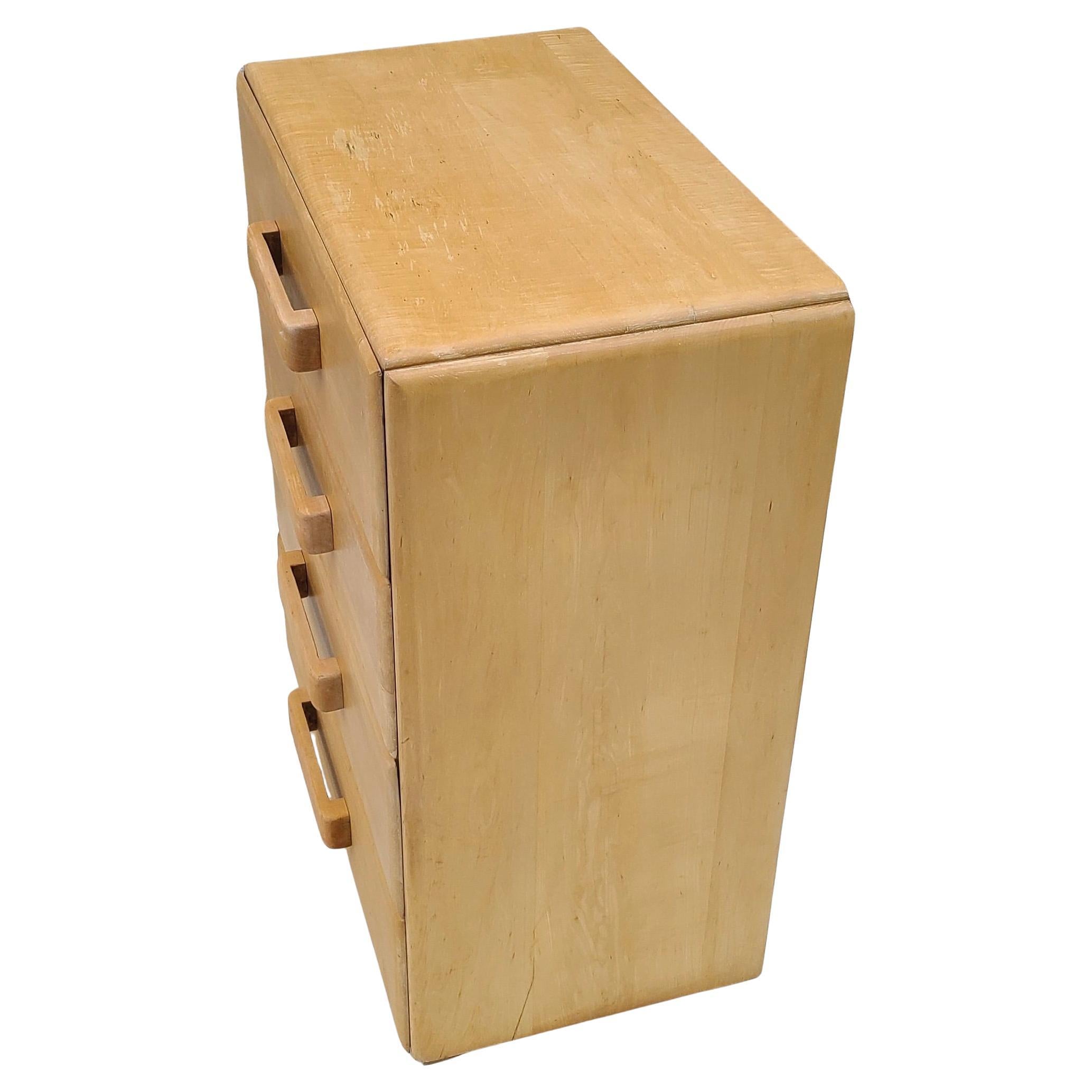 Mid-20th Century Russel Wright Conant Ball 4 drawer dresser For Sale