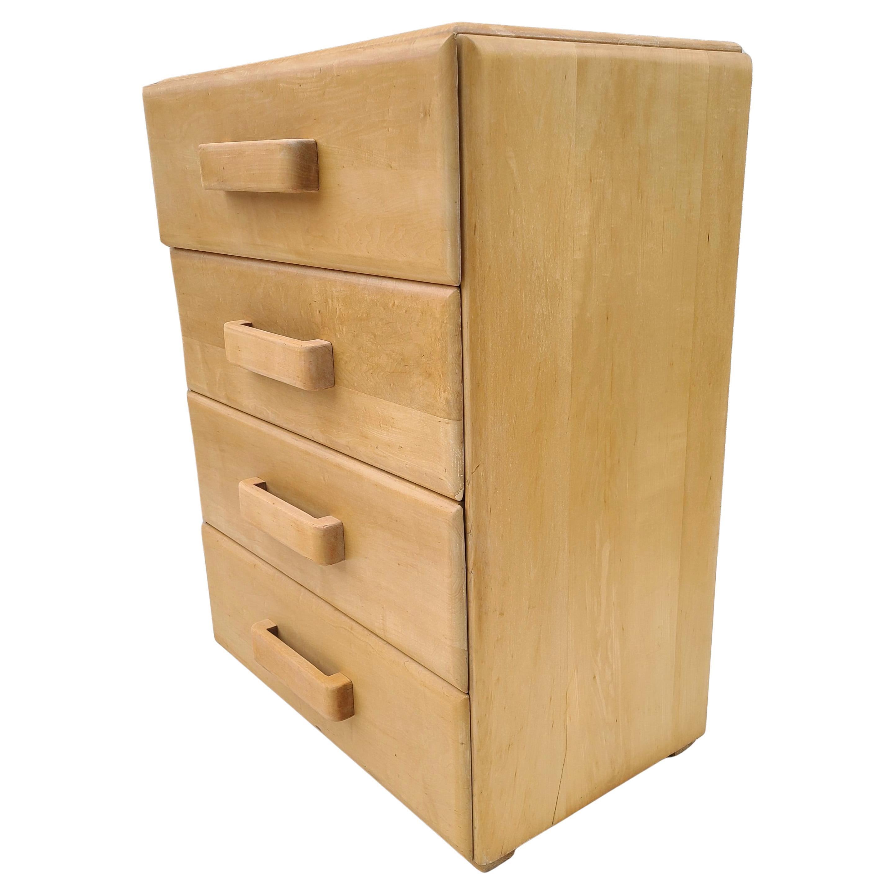 Russel Wright Conant Ball 4 drawer dresser For Sale 3