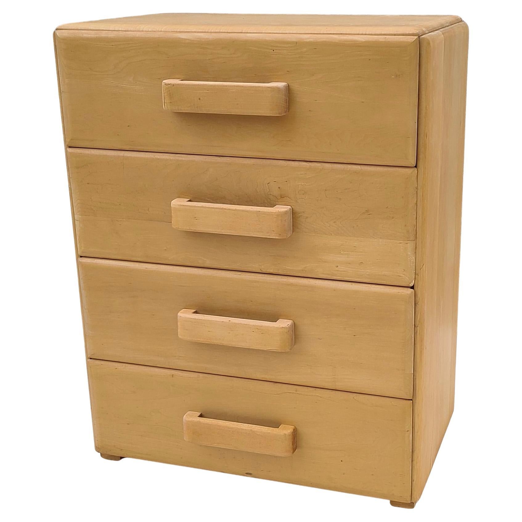 Russel Wright Conant Ball 4 drawer dresser For Sale