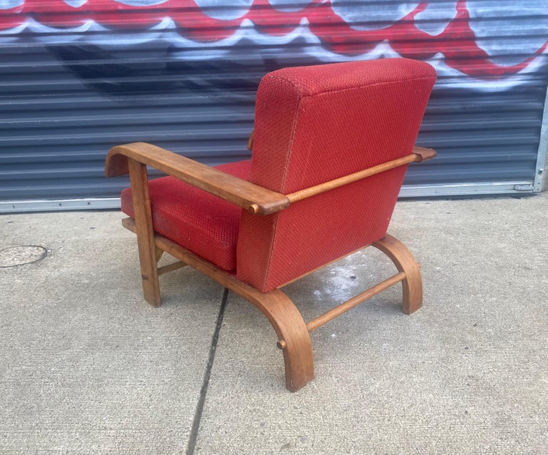 Russel Wright Easy Chair for Conant Ball's, American Modern, 1935 For ...