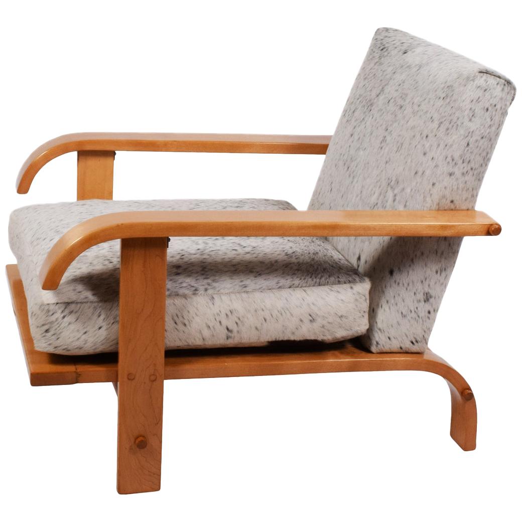 Russel Wright Easy Chair for Conant Ball's, American Modern, 1935