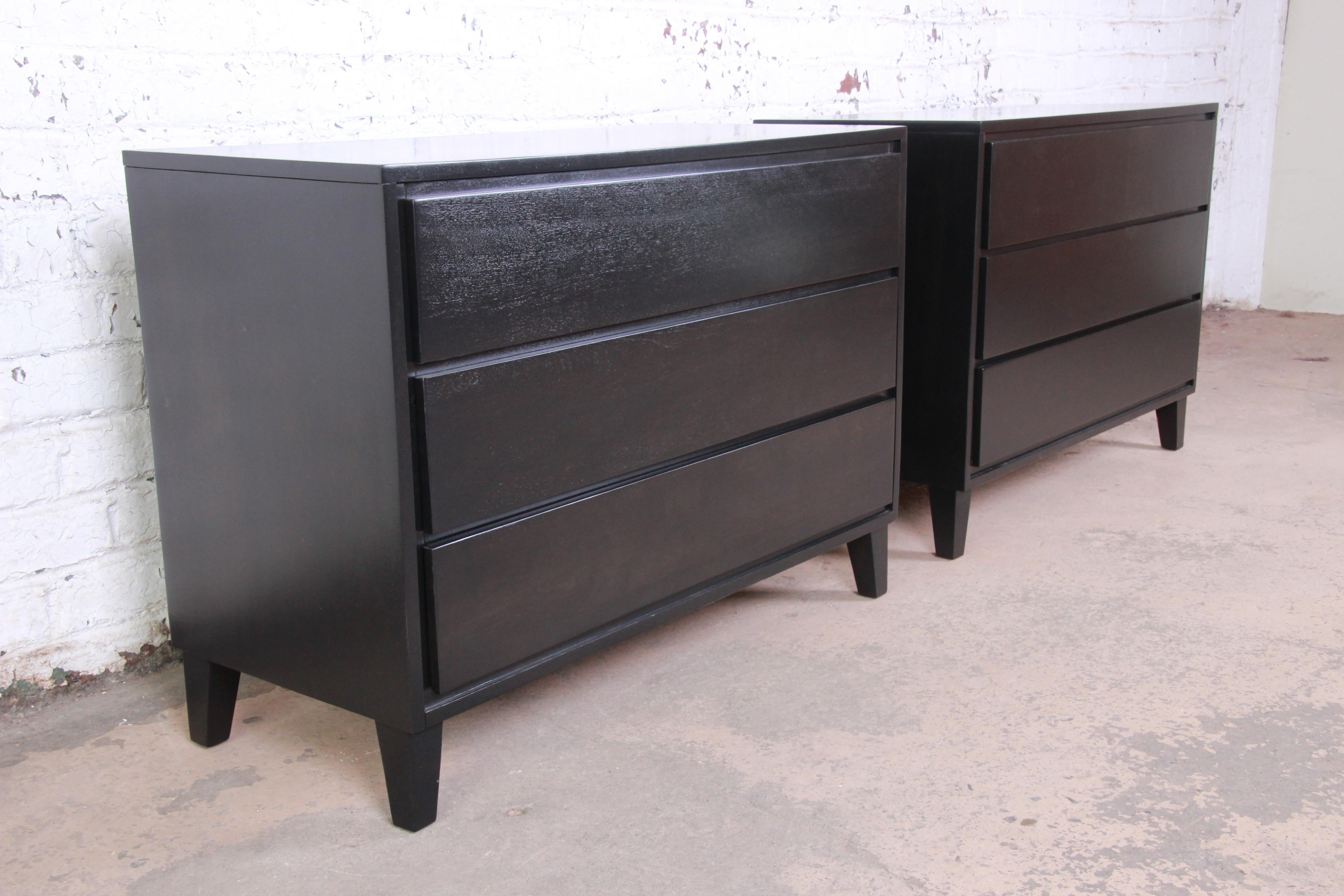 Mid-20th Century Russel Wright for Conant Ball American Modern Bachelor Chests or Nightstands
