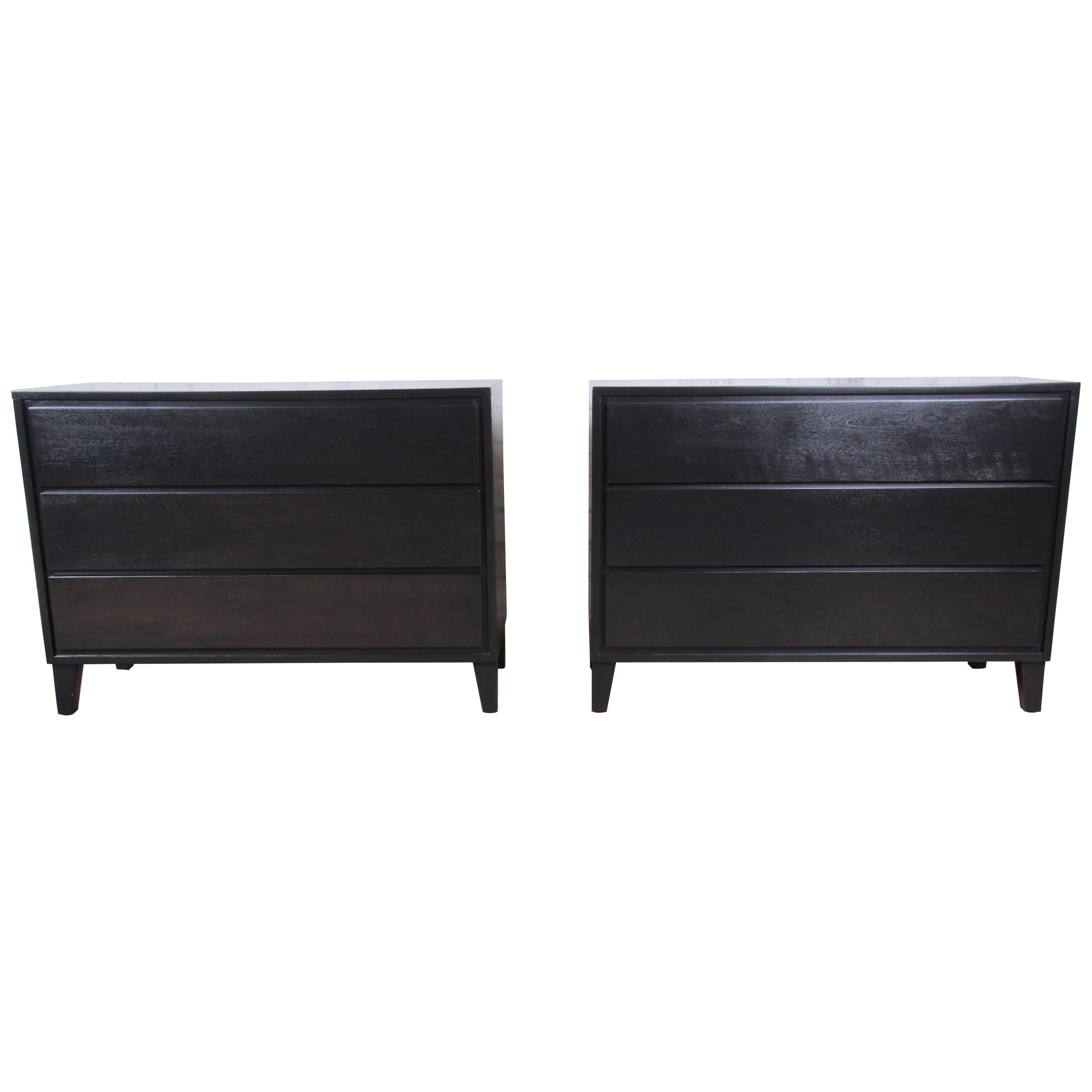 Russel Wright for Conant Ball American Modern Bachelor Chests or Nightstands