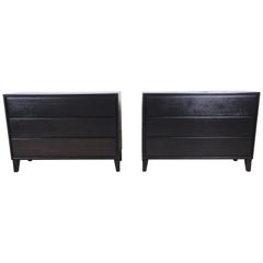 Russel Wright for Conant Ball American Modern Bachelor Commodes ou tables de nuit