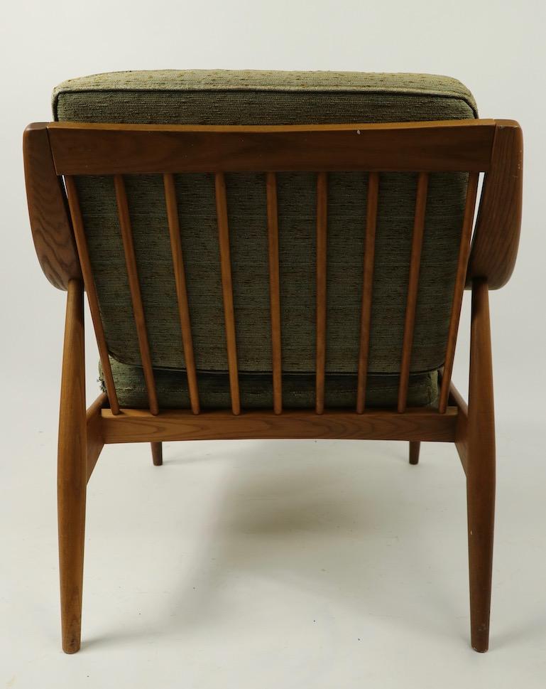 20th Century Russel Wright for Conant Ball Lounge Chair in the Danish Modern Style