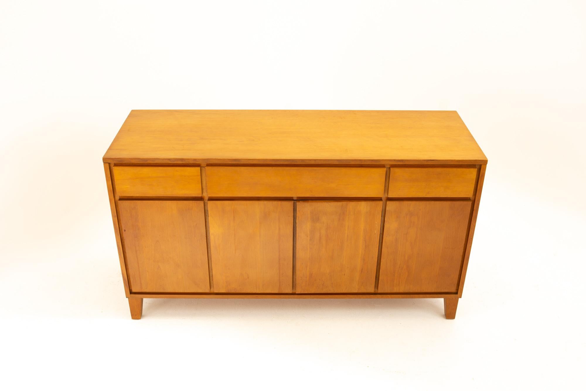 Mid-Century Modern Russel Wright for Conant Ball Midcentury Buffet Sideboard Credenza