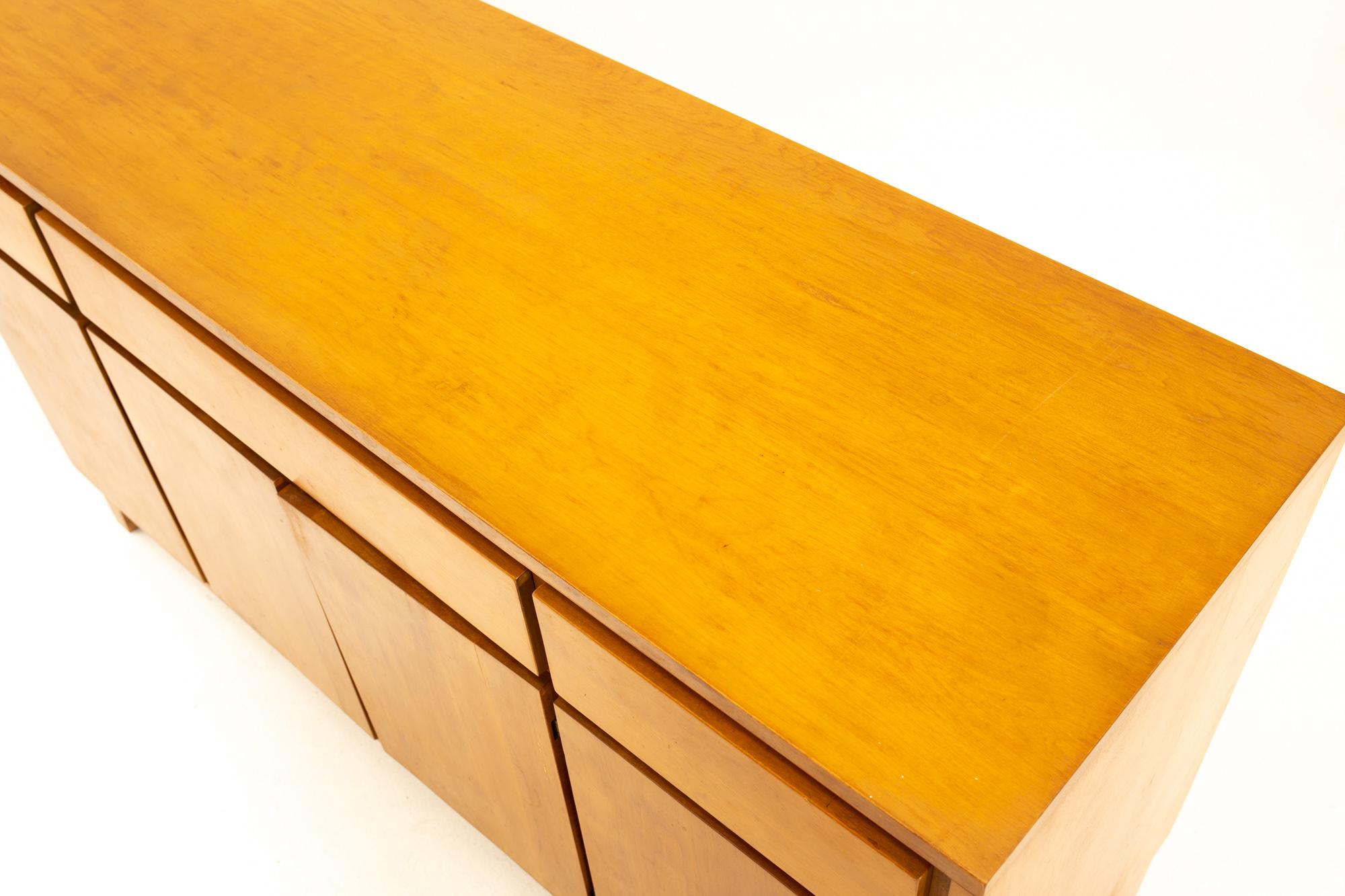 Late 20th Century Russel Wright for Conant Ball Midcentury Buffet Sideboard Credenza