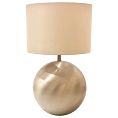 Russel Wright for Raymor Spun Aluminum Large Table Lamp