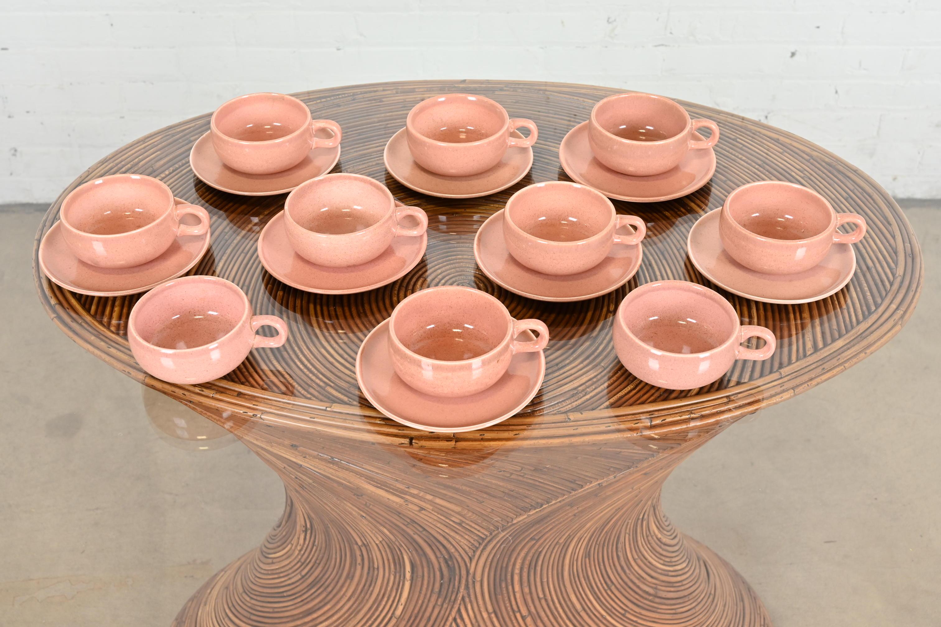 Mid-Century Modern Russel Wright for Steubenville Pottery American Modern 86-Piece Dinnerware Set