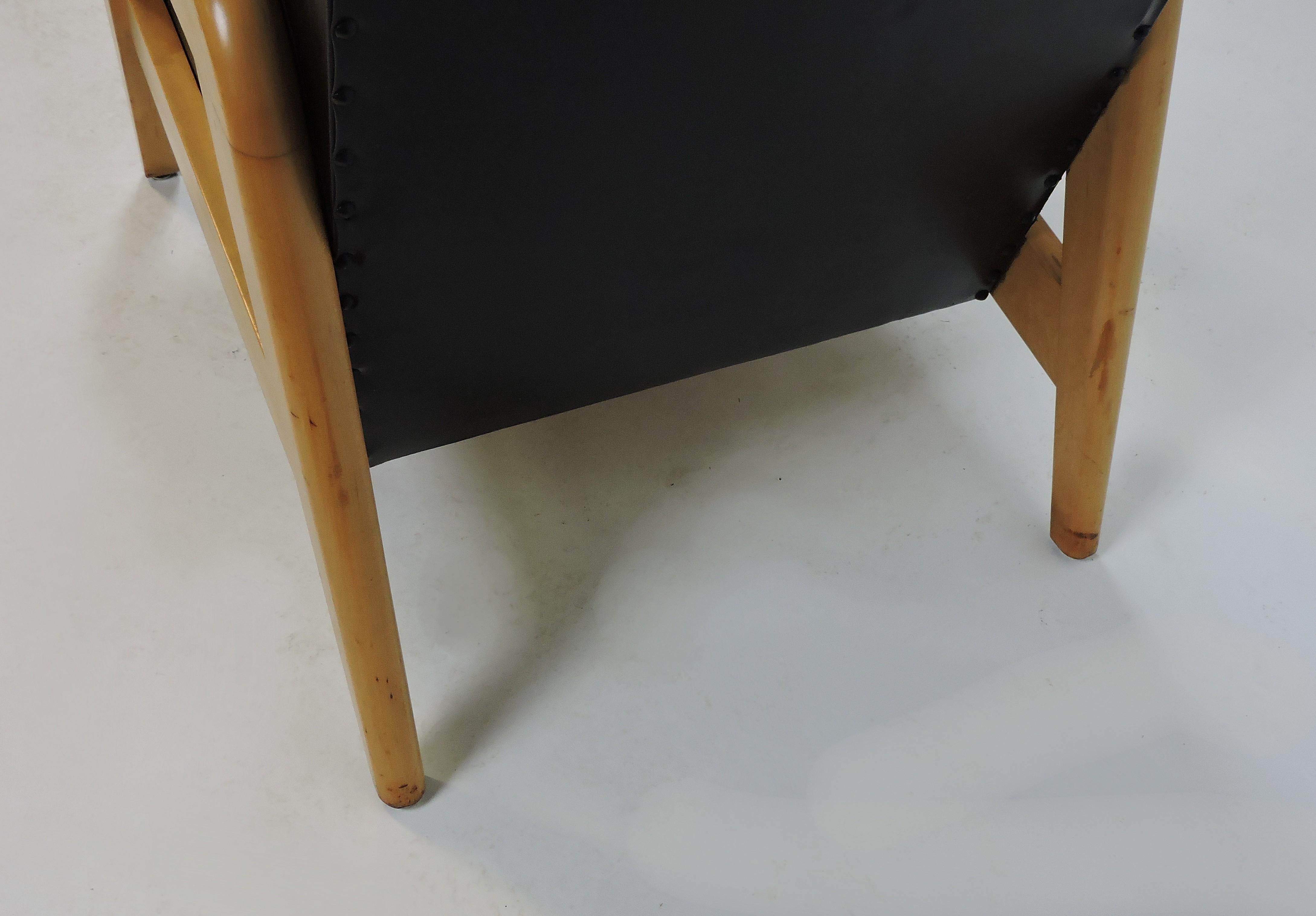 Mid-20th Century Russel Wright for Thonet Mid-Century Modern Lounge Chair