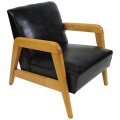 Russel Wright for Thonet Chaise longue moderne du milieu du siècle dernier