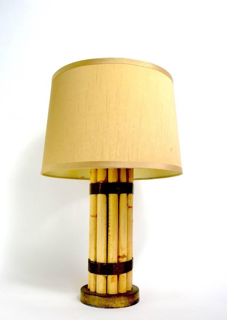 Brass Russel Wright Lamp For Sale