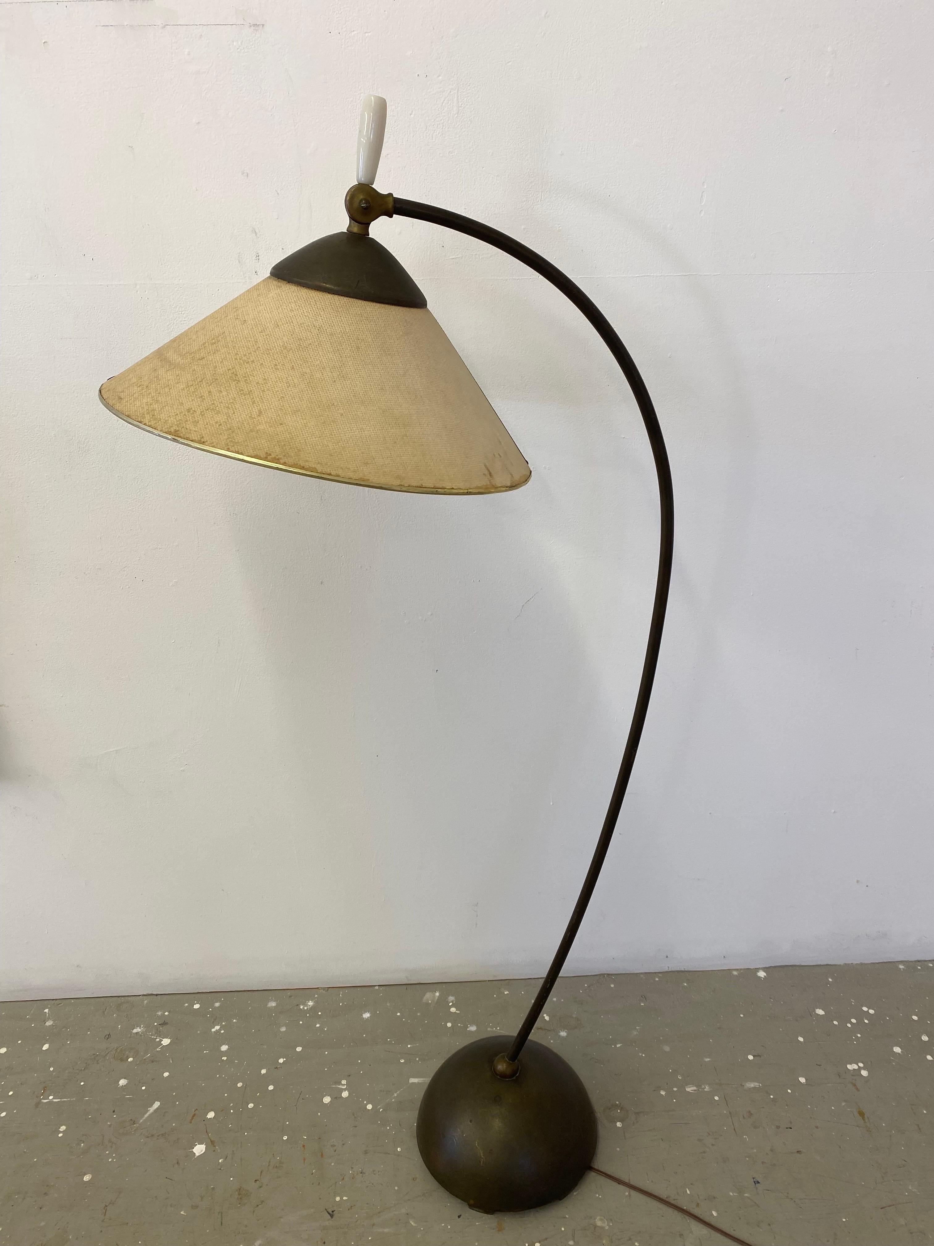 Lampadaire pivotant Russel Wright pour Fairmont Lamp Company en vente 3