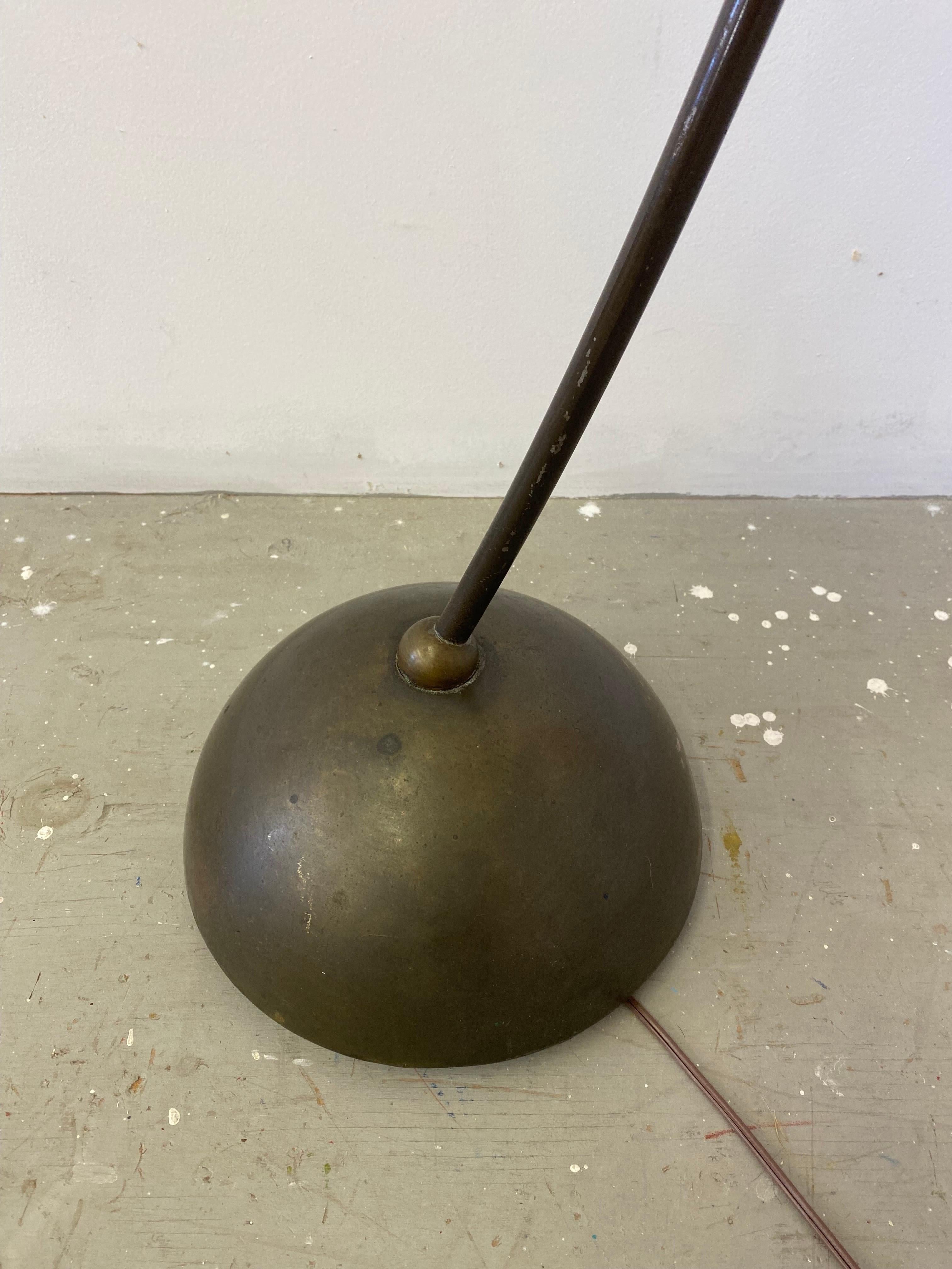 Mid-20th Century Russel Wright Pivoting Floor Lamp for Fairmont Lamp Company For Sale