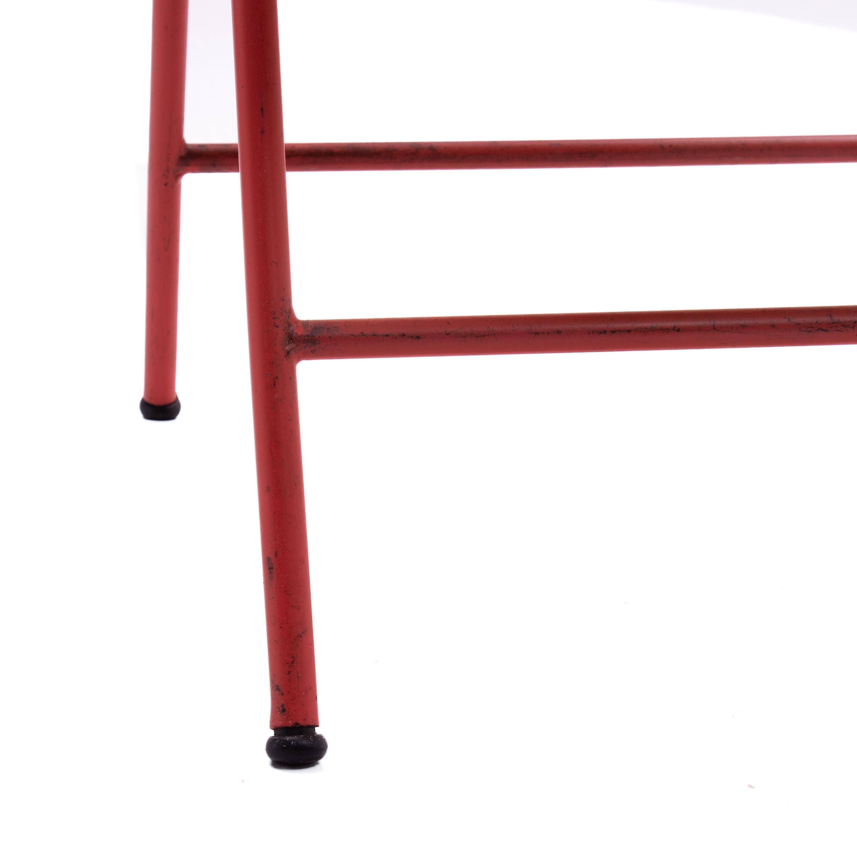 Russel Wright Plywood Samson Folding Armchair Original Paint Shwayder Brothers For Sale 5